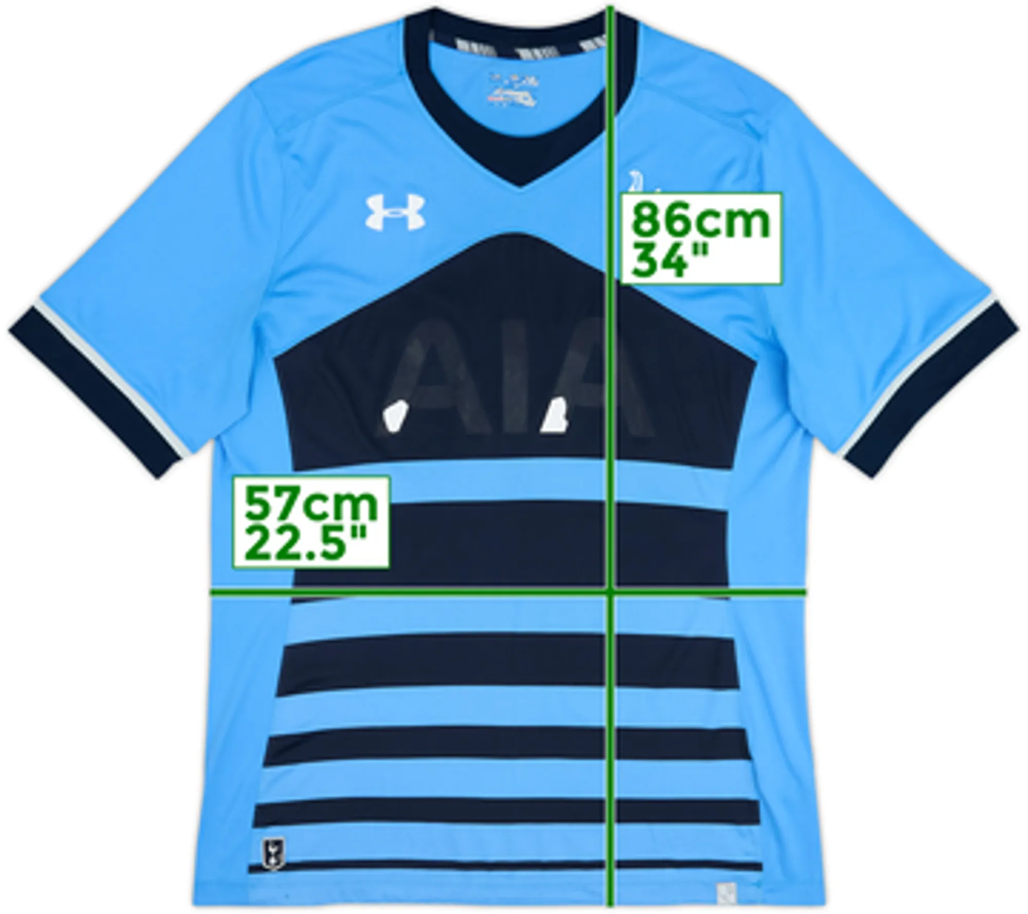 2015-16 Tottenham Away Shirt - 4/10 - (3XL)