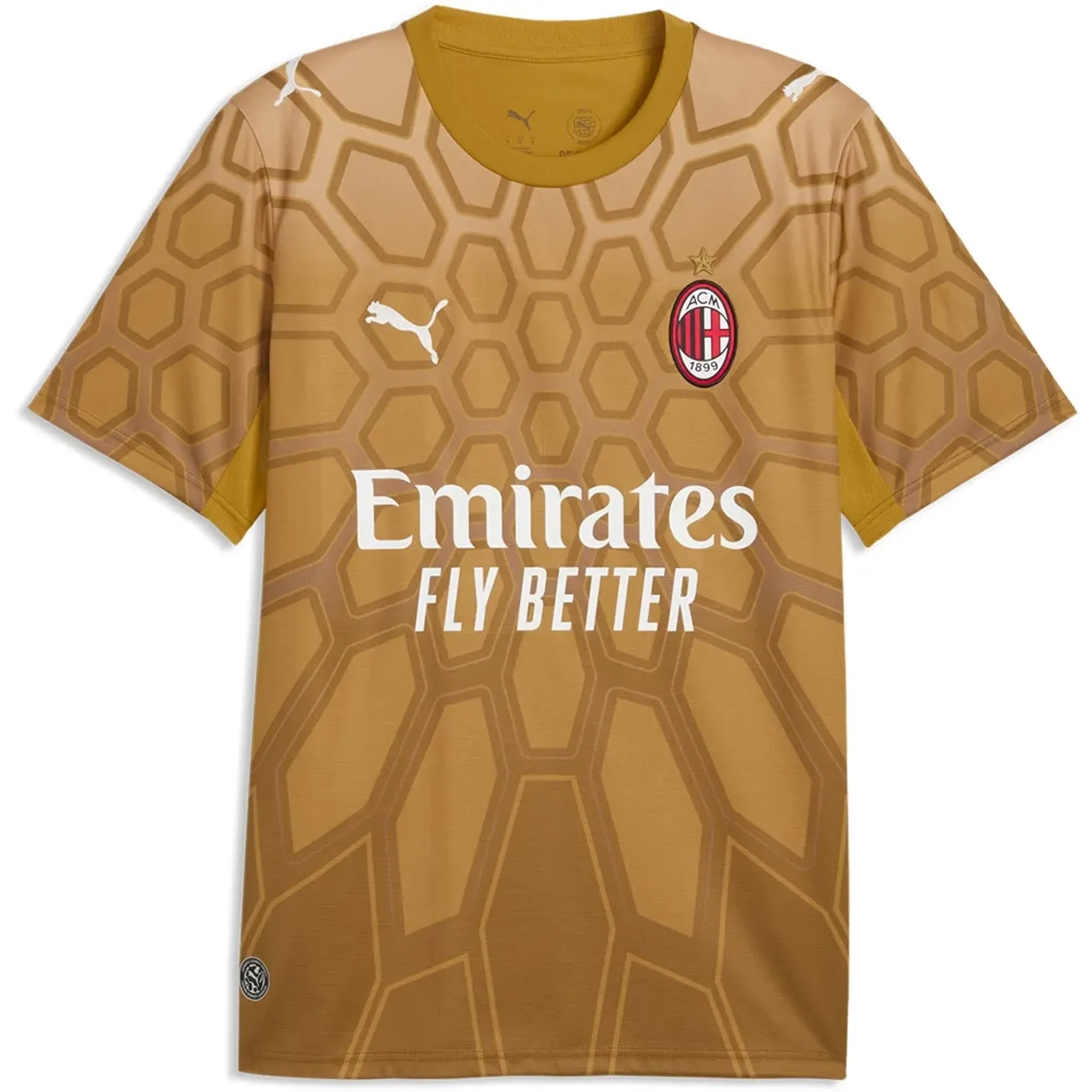PUMA AC Milan 26/27 Goalkeeper Jersey Men in Yellow | Size Large