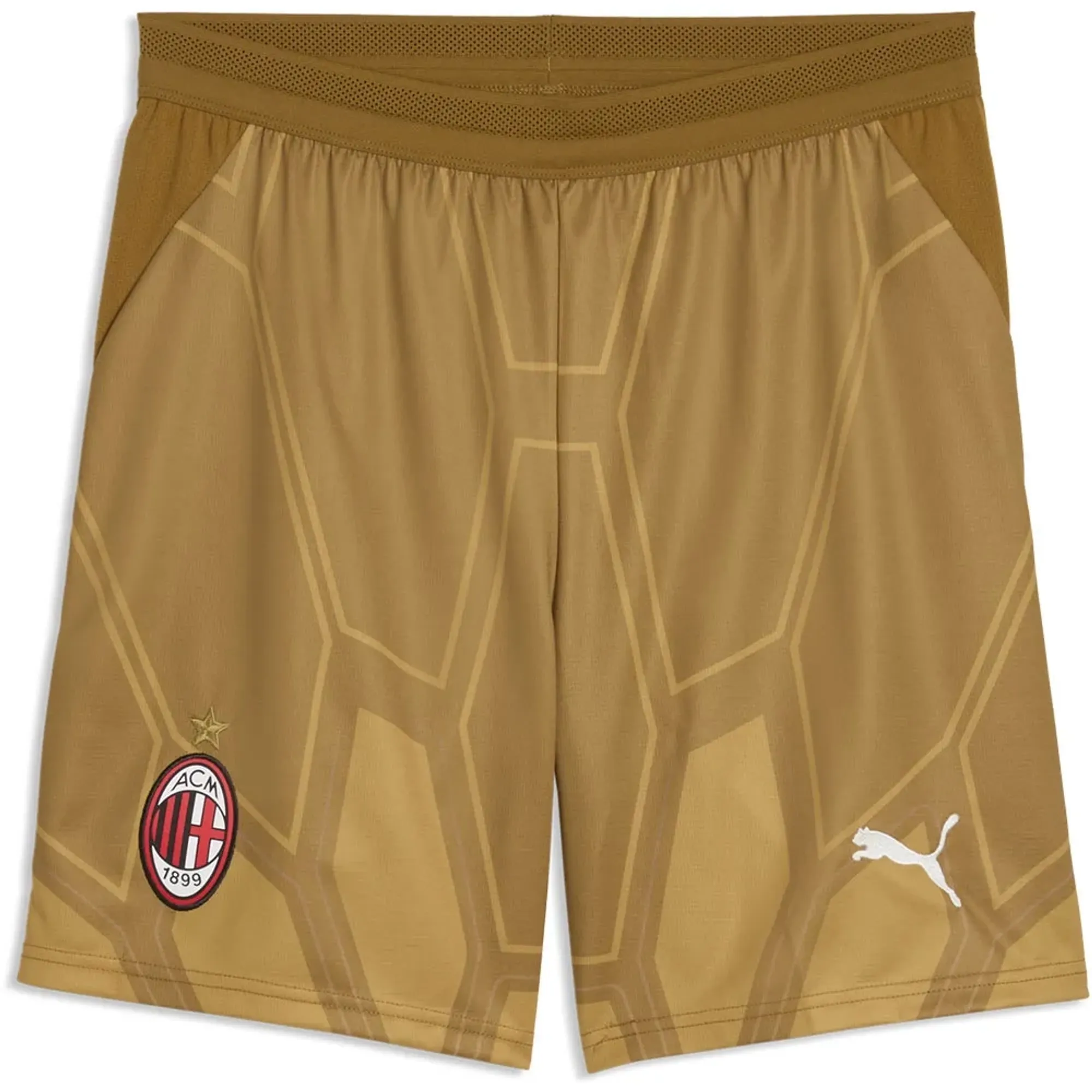 PUMA AC Milan 26/27 Goalkeeper Shorts Men in Yellow | Size Large