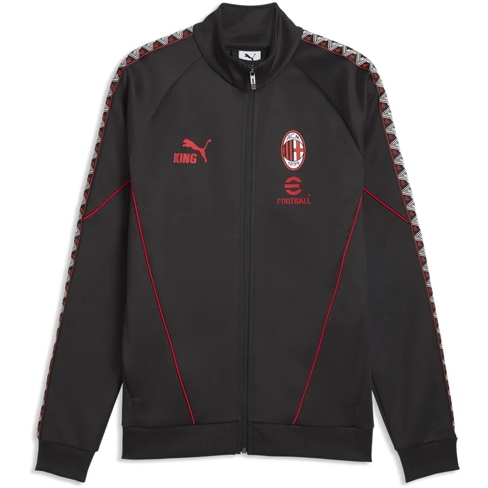 PUMA AC Milan KING Anthem Jacket Men in Gray | Size 3XL