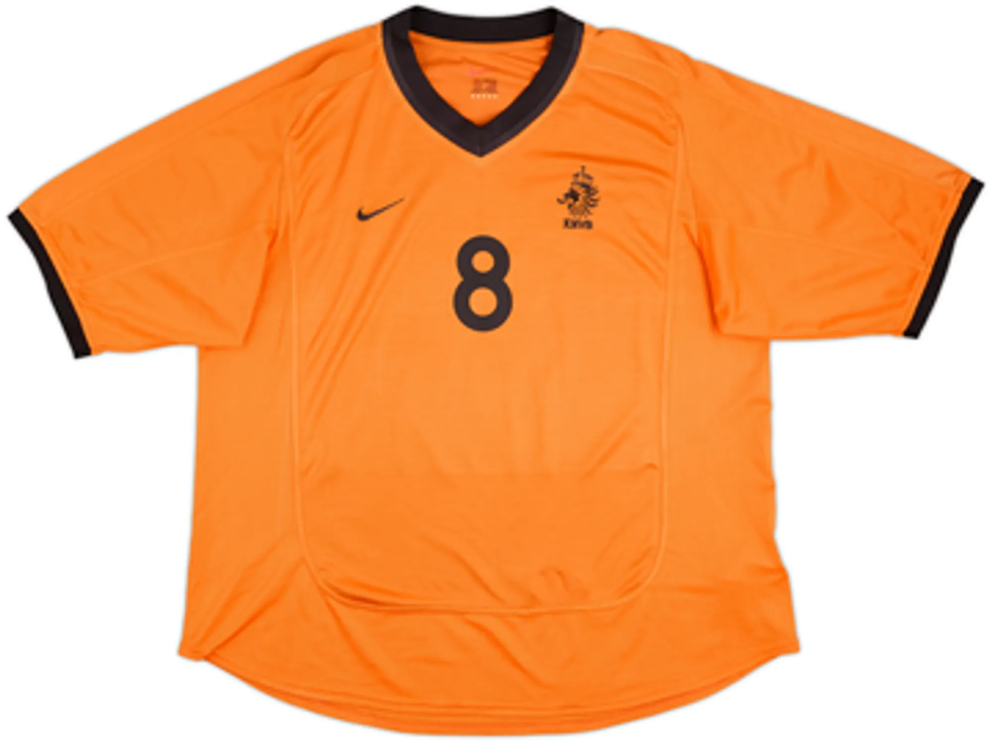 2000-02 Netherlands Home Shirt Davids #8EXL