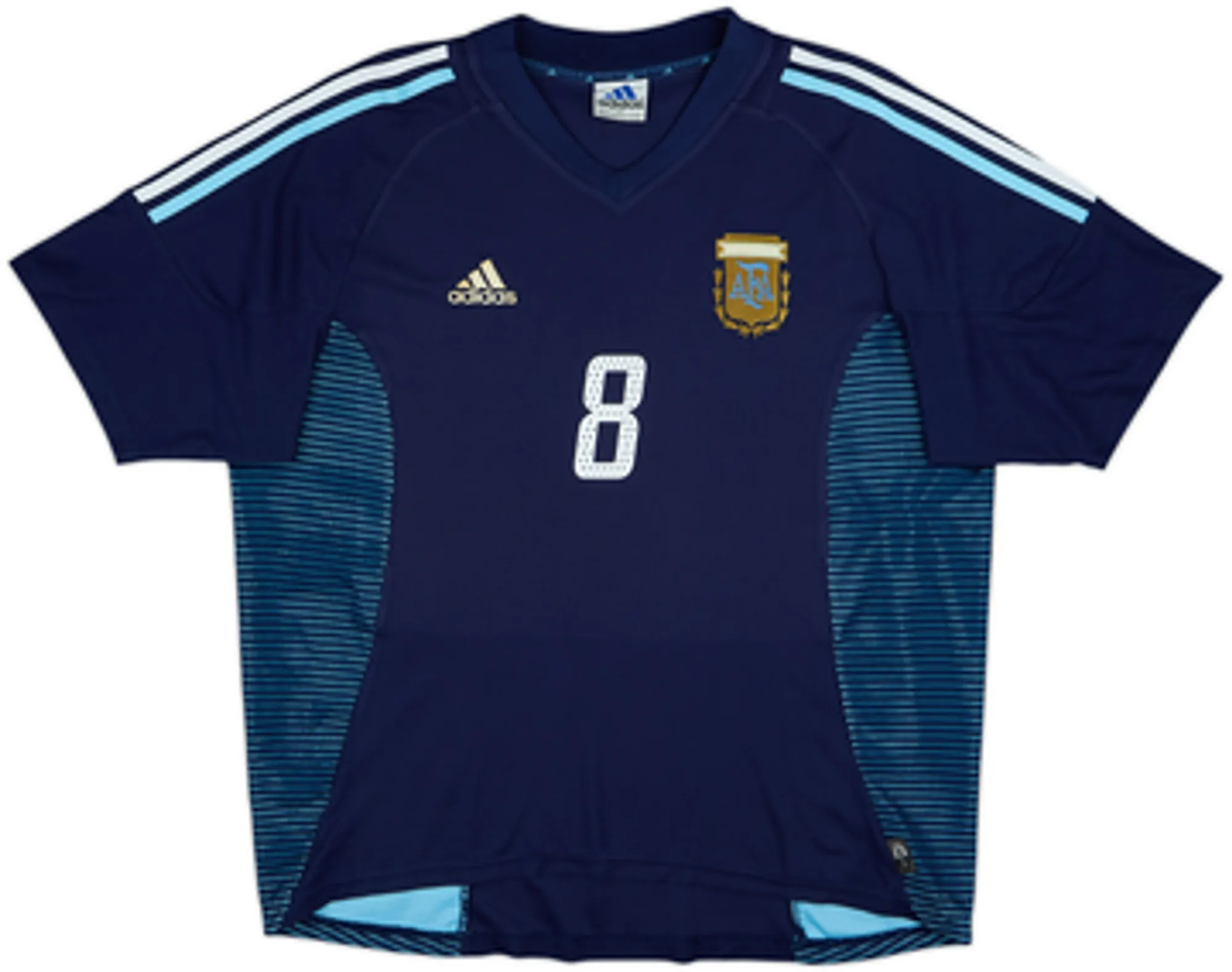 2002-04 Argentina Away Shirt Zanetti #8 - 5/10 - (XL)