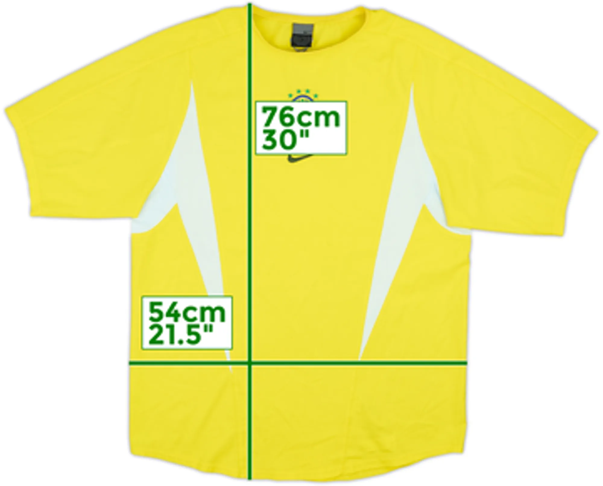 2002-04 Brazil Nike Training Shirt - 7/10 - (M)