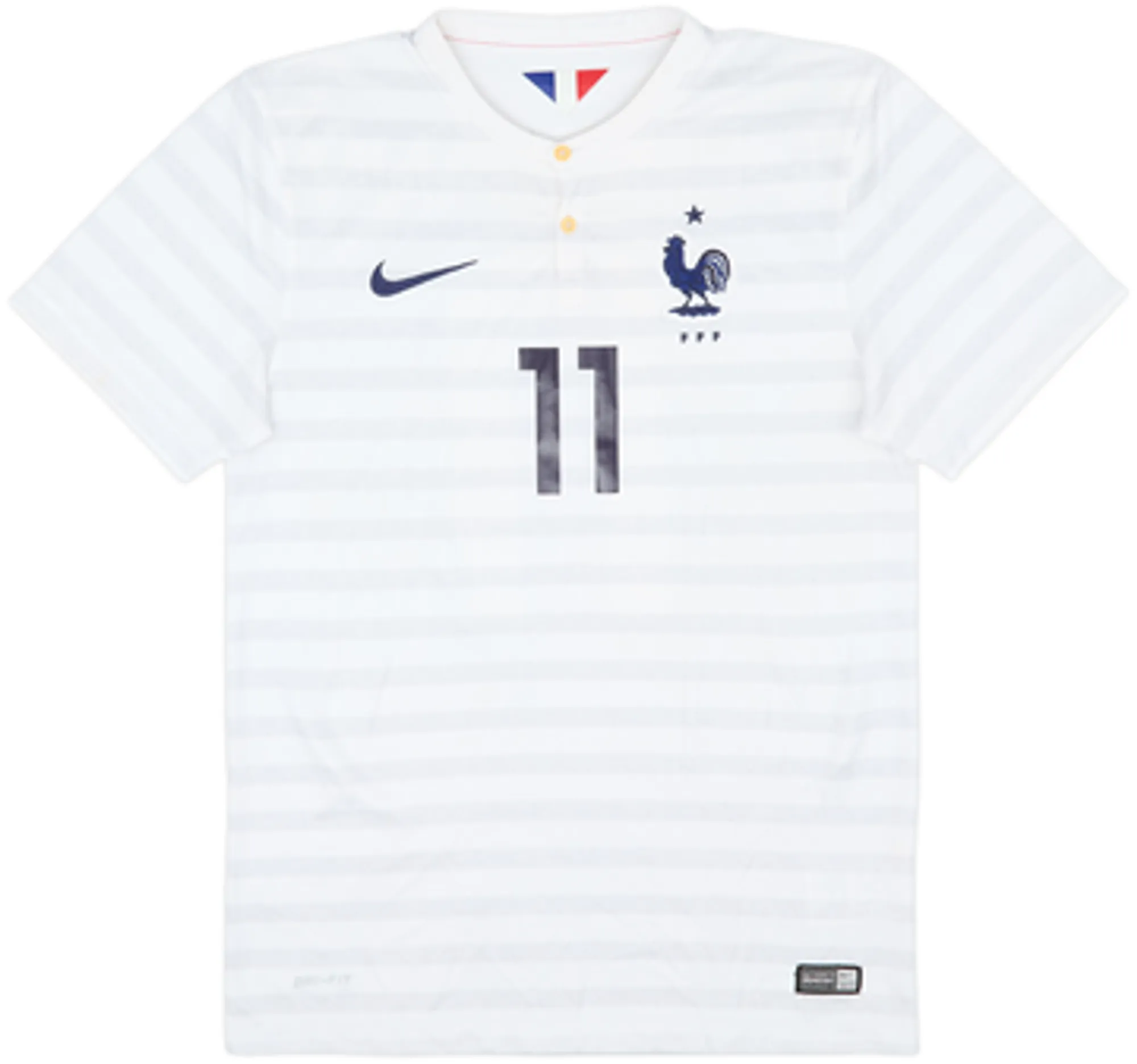 2014-15 France Away Shirt Griezmann #11EM