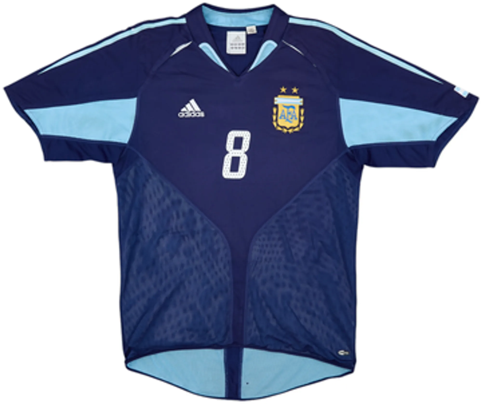2004-05 Argentina Away Shirt Zanetti #8 - 5/10 - (M)