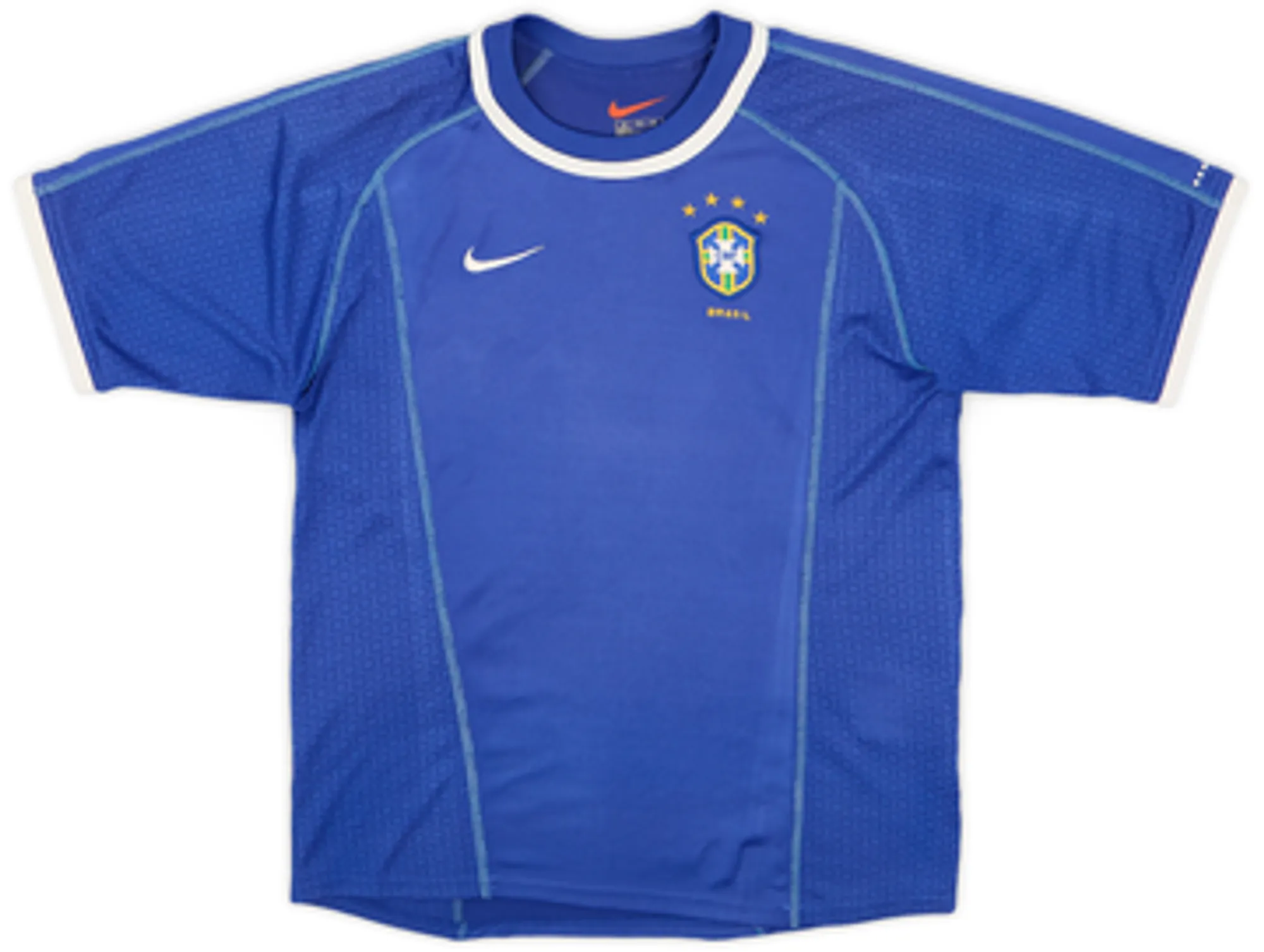2000-02 Brazil Away Shirt - 7/10 - (M.Boys)