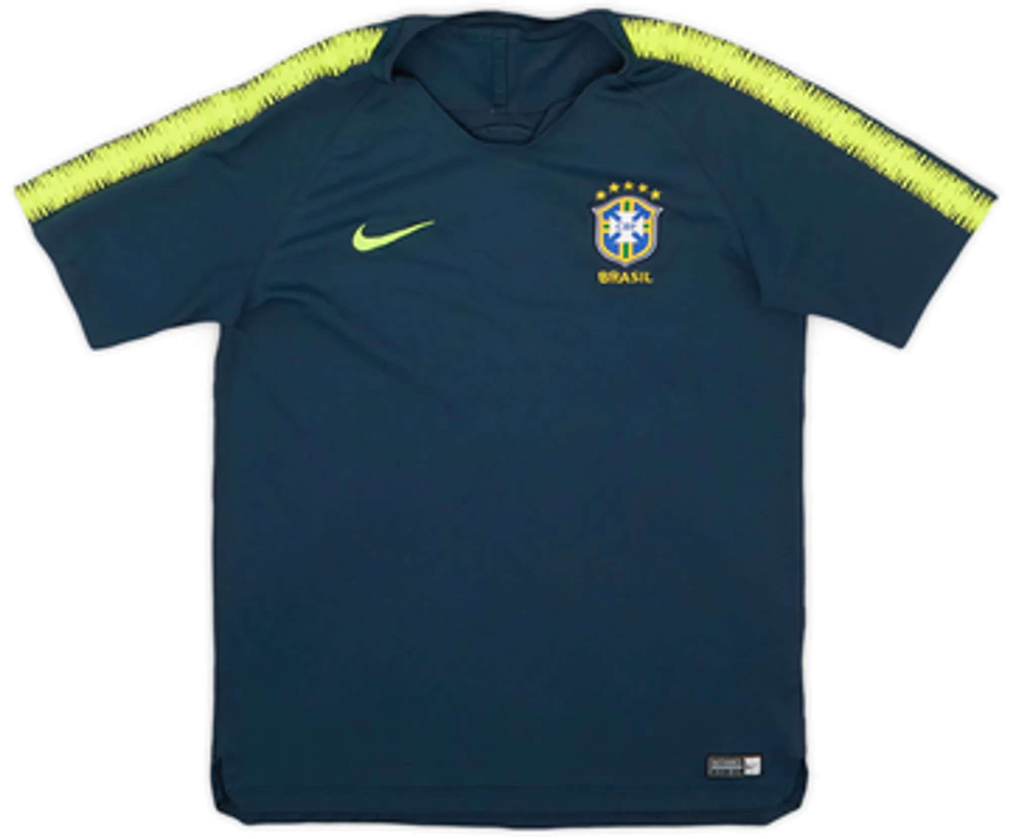 2018-19 Brazil Nike Training Shirt - 8/10 - (L.Boys)