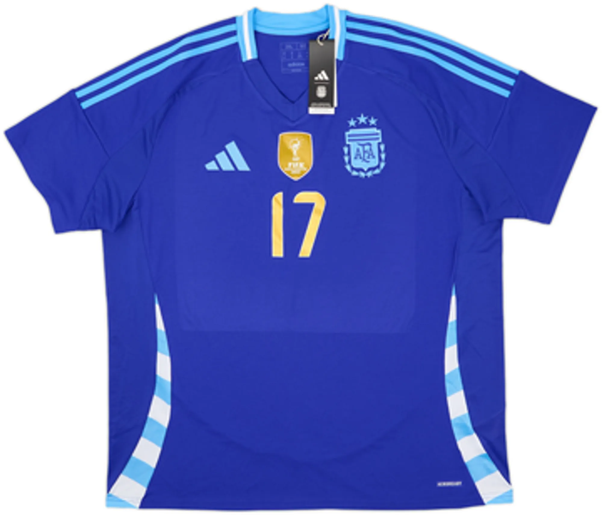 2024-25 Argentina Away Shirt Garnacho #17 (XXL)