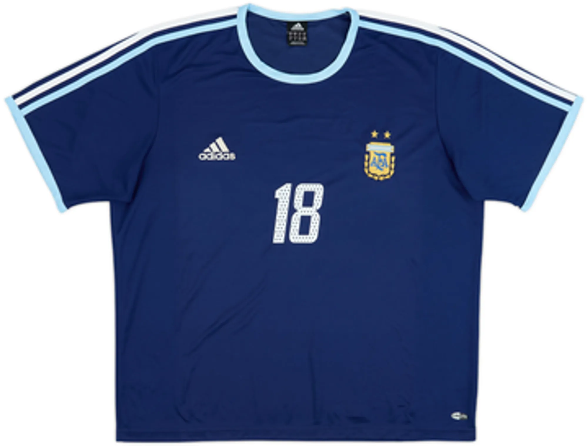 2004-05 Argentina Basic Away Shirt Messi #18 - 9/10 - (XL)