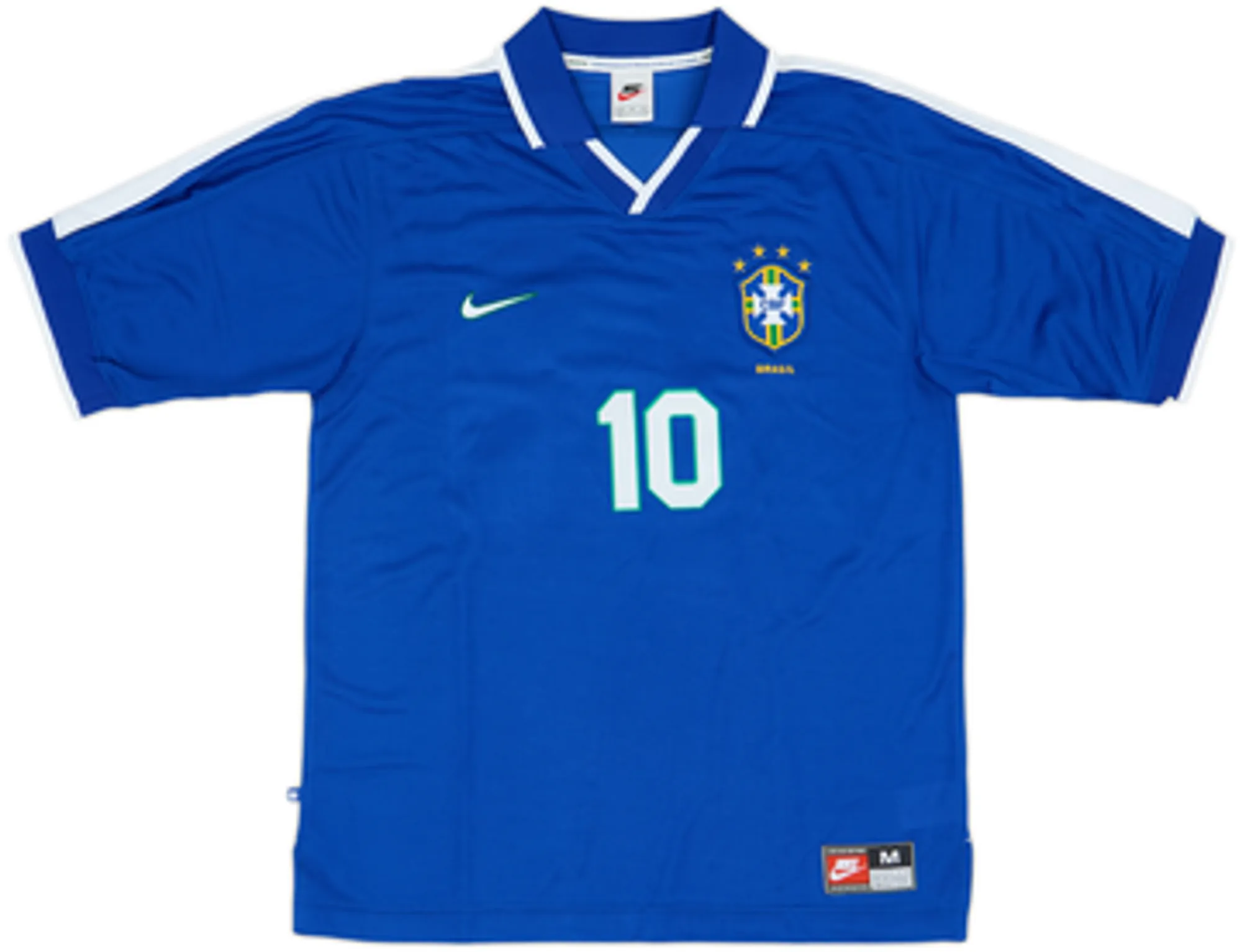 1997-98 Brazil Away Shirt Leonardo #10 (M)