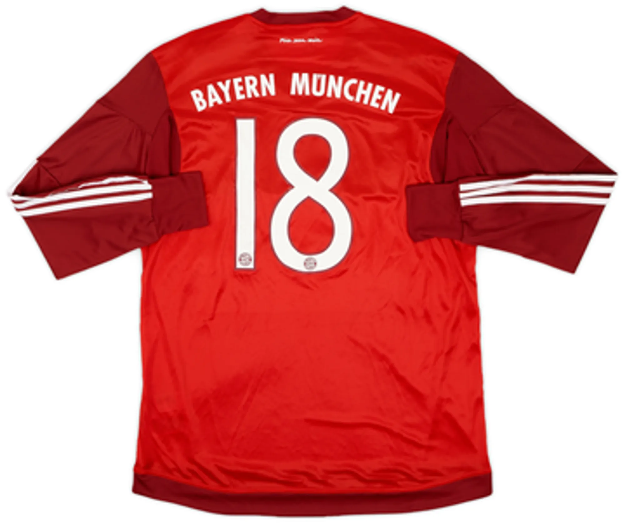 2015-16 Bayern Munich Player Issue GK Shirt #18