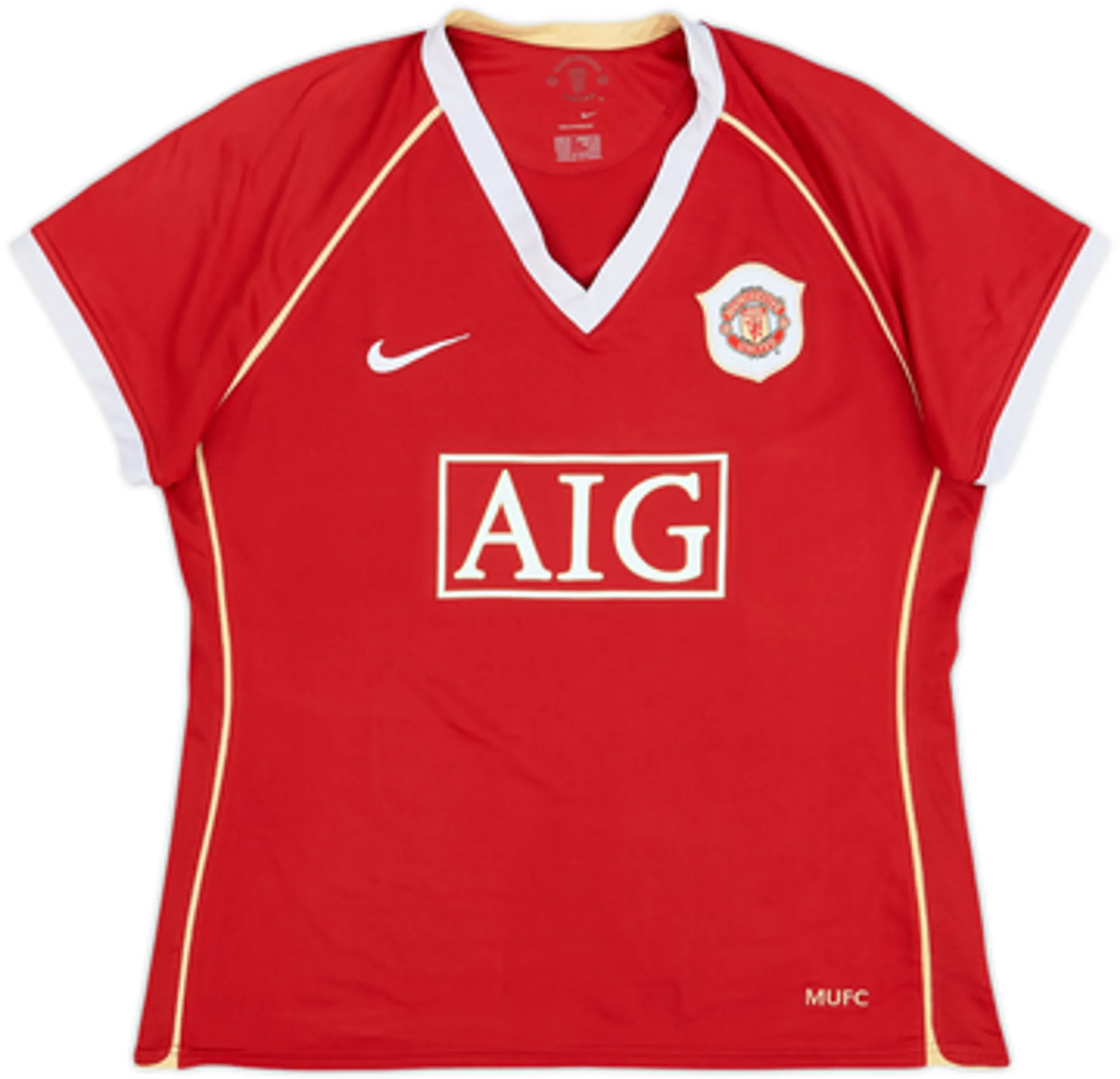 2006-07 Manchester United Home Shirt Ronaldo #7 - 10/10 - (Women's XL)