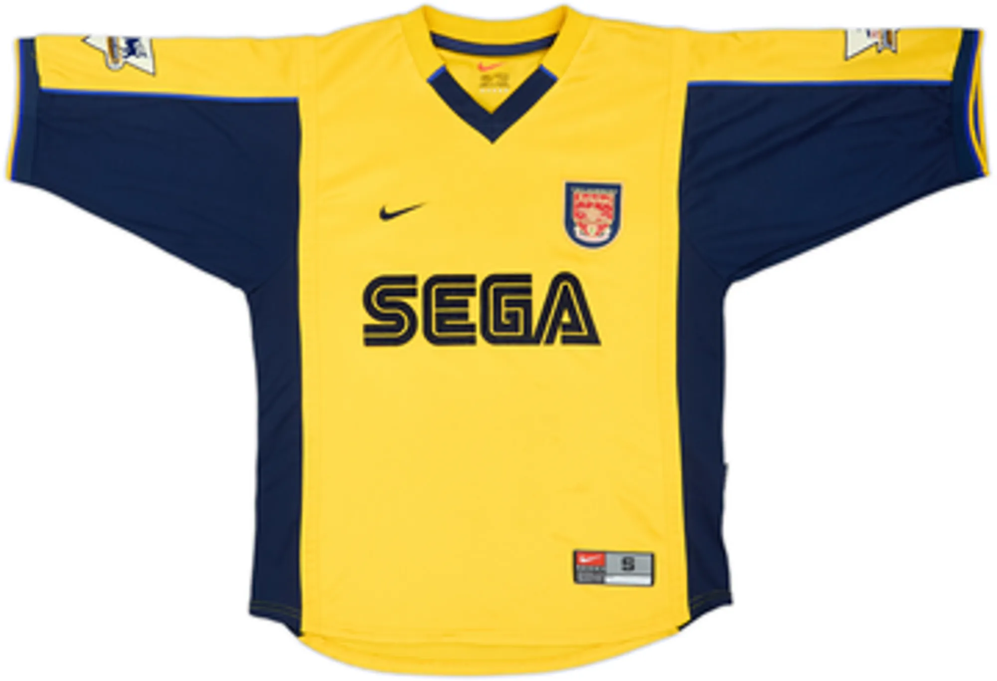 1999-01 Arsenal Away Shirt Ljungberg #8 - 5/10 - (S)