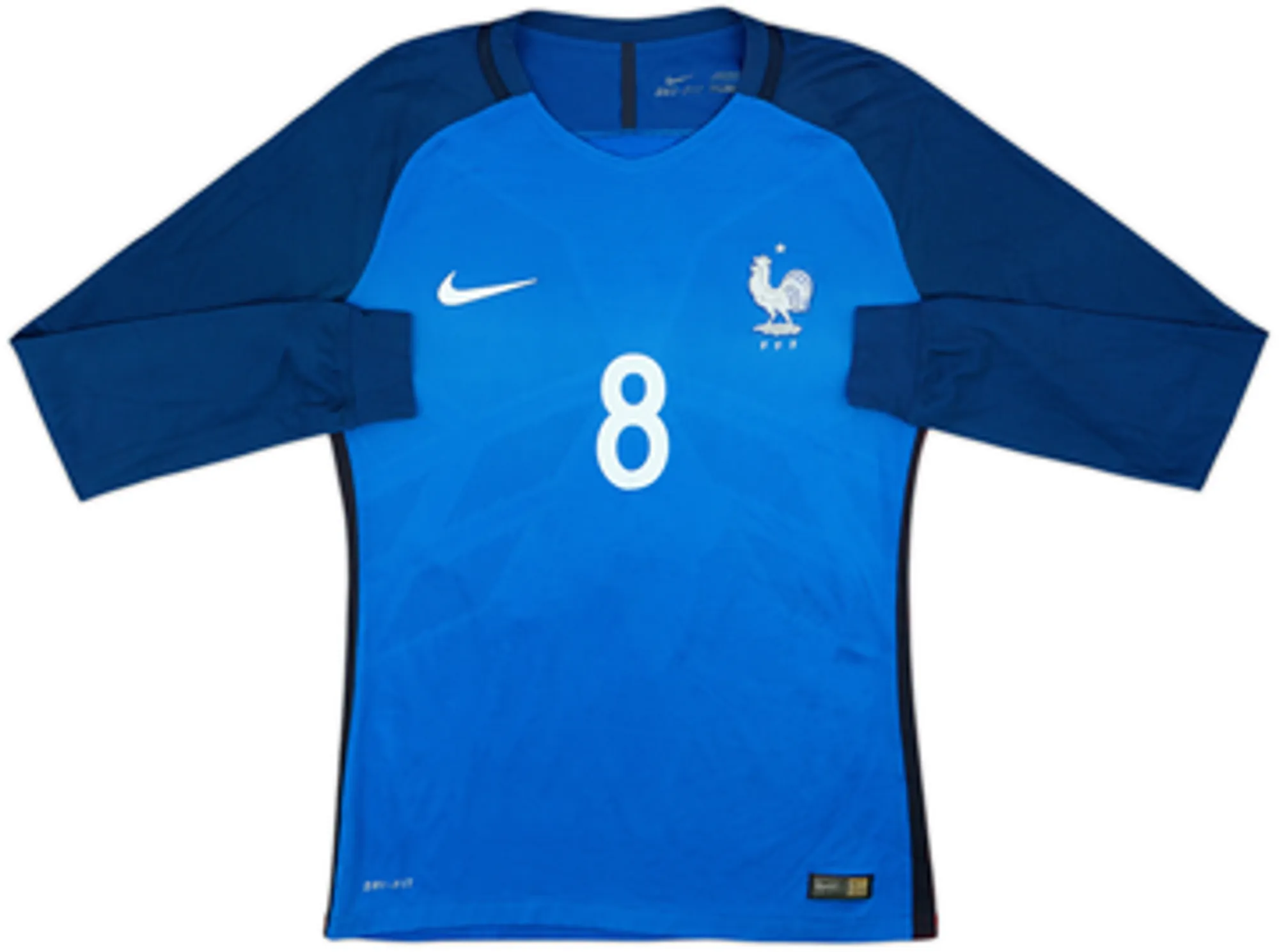 2016-17 France Authentic Home L/S Shirt Payet #8 - 8/10 - (M)