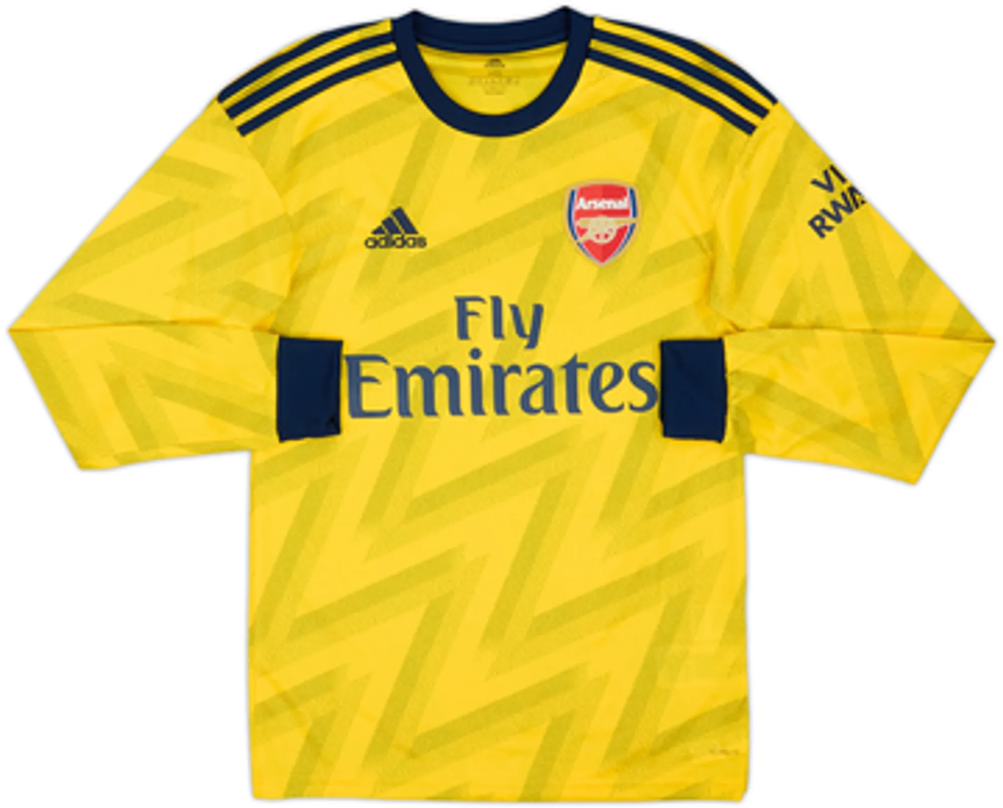 2019-20 Arsenal Away L/S Shirt Saka #77 - 10/10 - (XS)