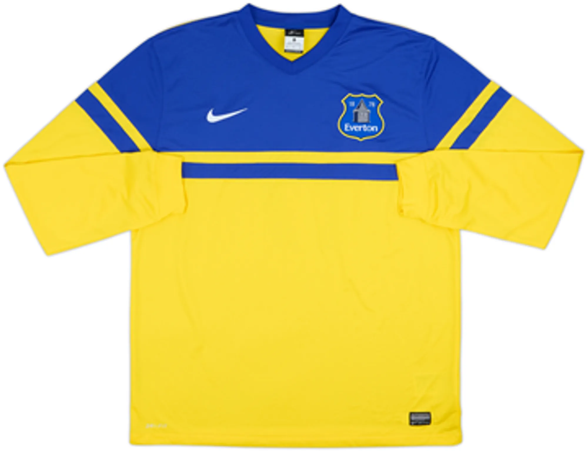 2013-14 Everton Away L/S Shirt Lukaku #17 - 10/10 - (XL)