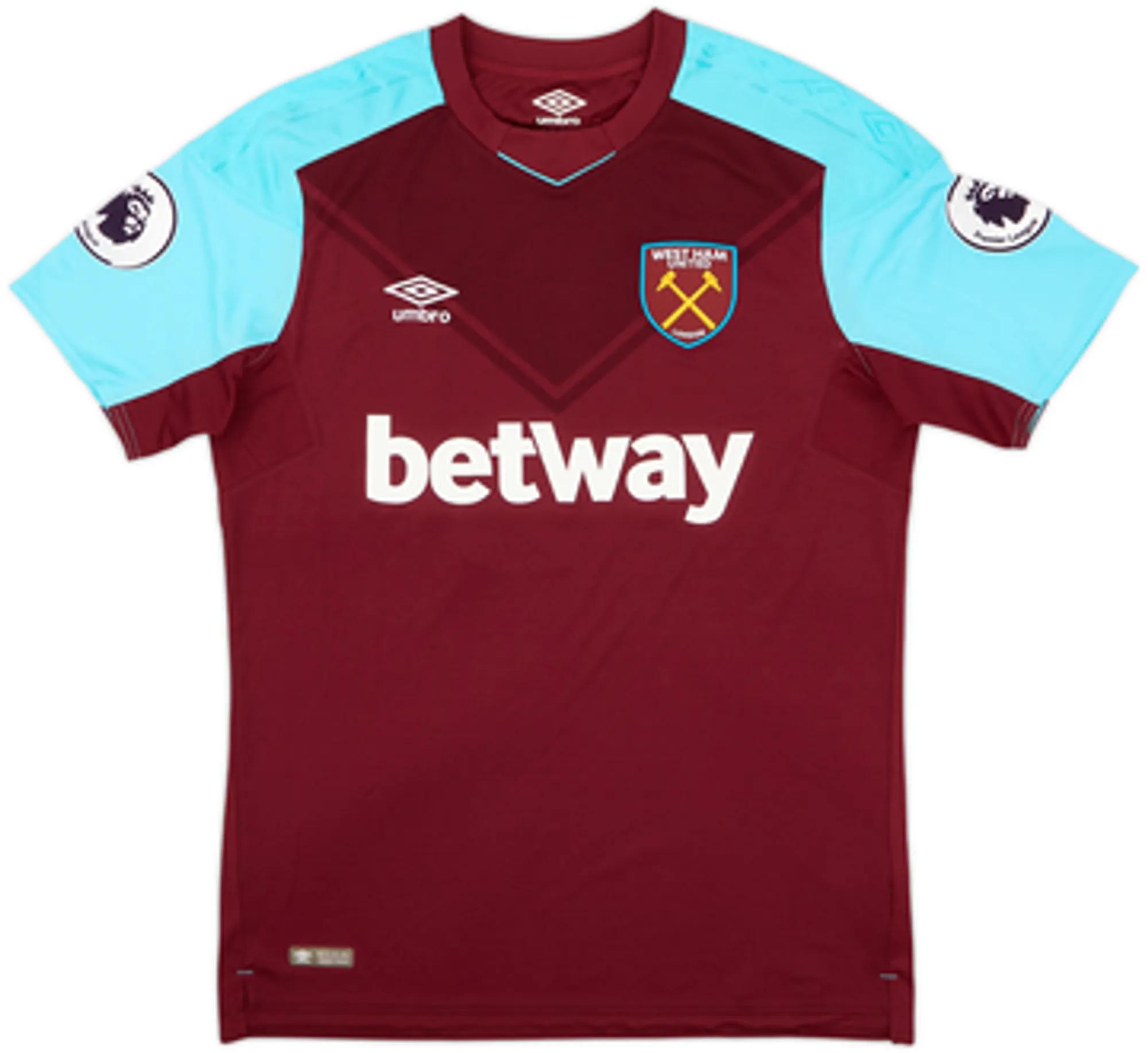 2017-18 West Ham Home Shirt Sakho #15 - 10/10 - (L)