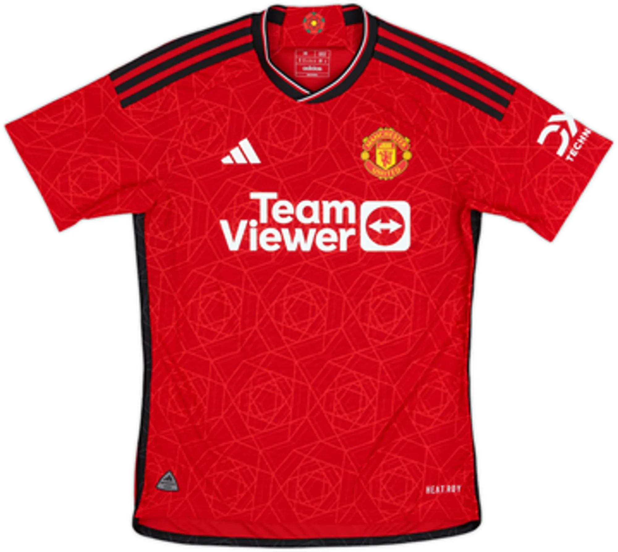 2023-24 Manchester United Authentic Home Shirt Mainoo #37 - 10/10 - (M)
