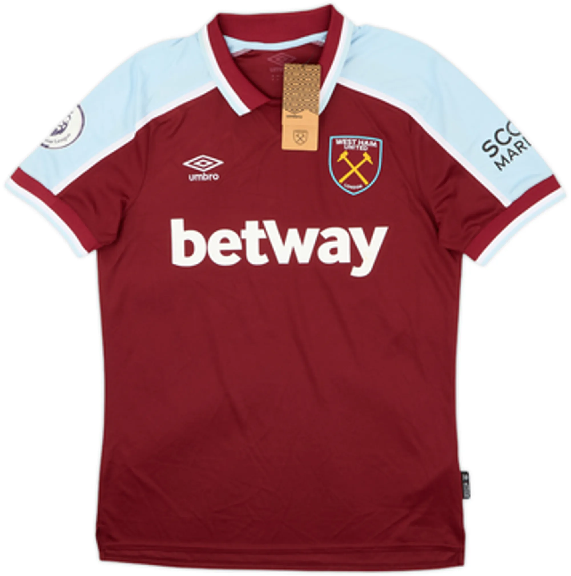 2021-22 West Ham Home Shirt Masuaku #26 (M)
