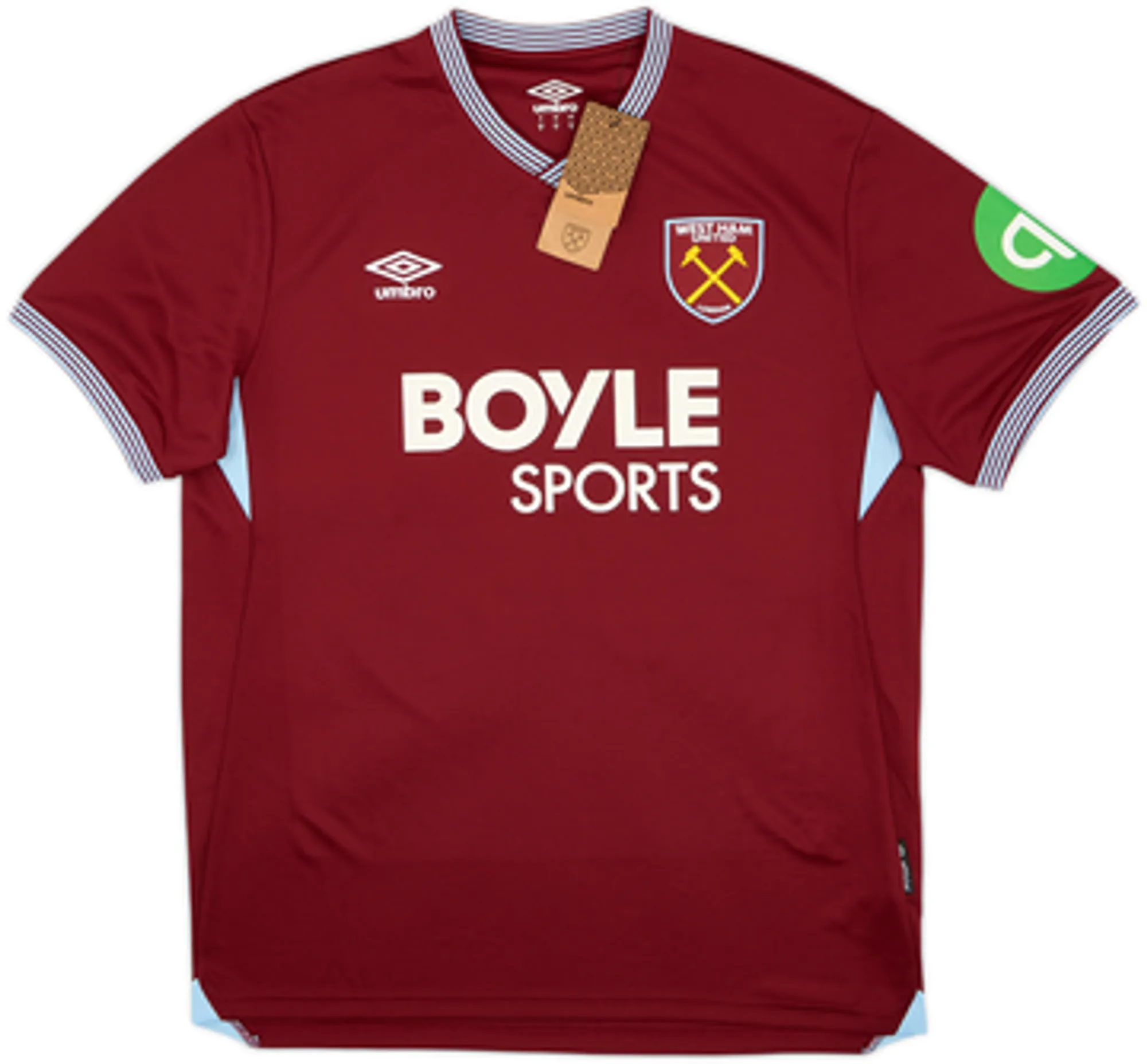 2025-26 West Ham Home Shirt Marshall #50 (L)