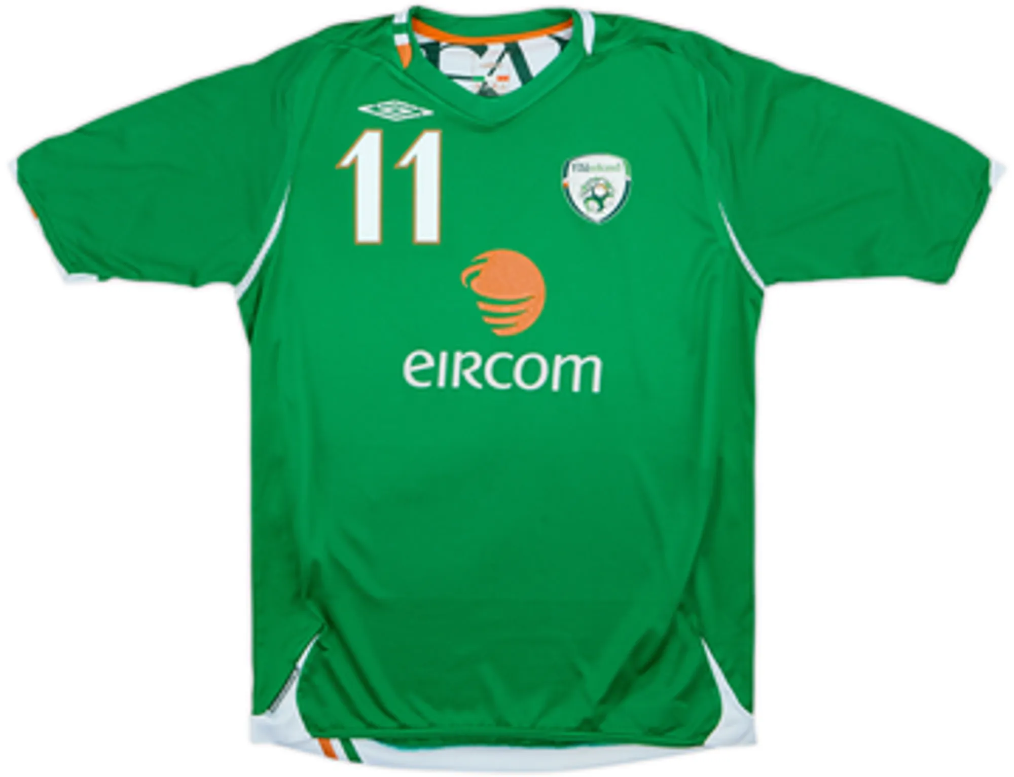 2006-08 Ireland Home Shirt Duff #11 - 5/10 - (XL.Boys)