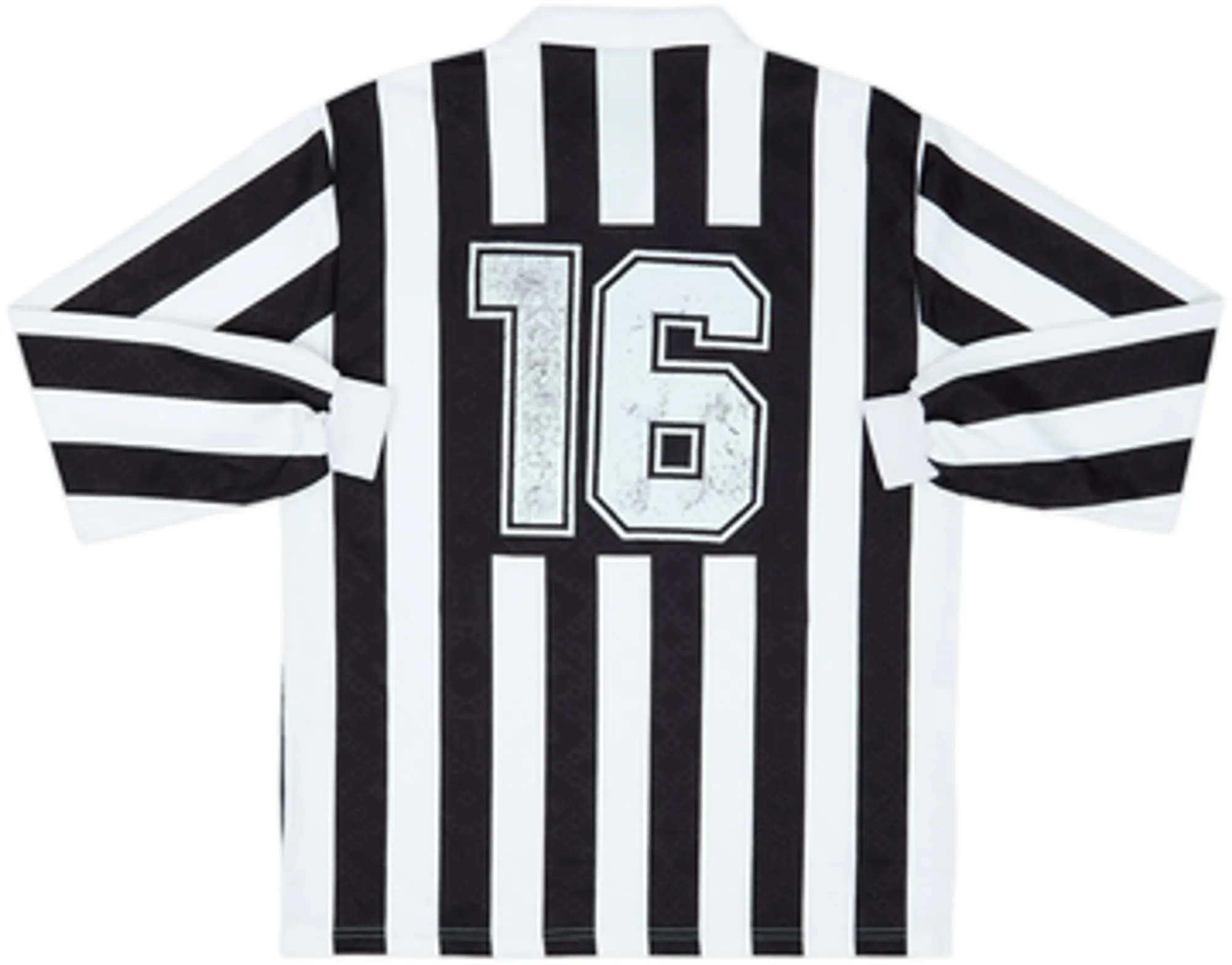 1991-92 Juventus Home L/S Shirt #16 - 6/10 - (L)