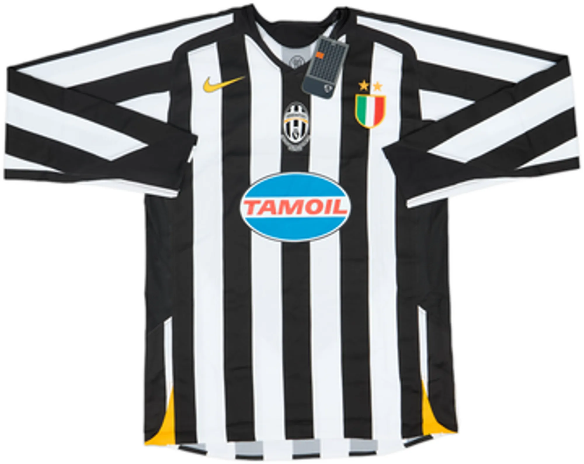 2005-06 Juventus Player Issue Home L/S Shirt Del Piero #10 (L