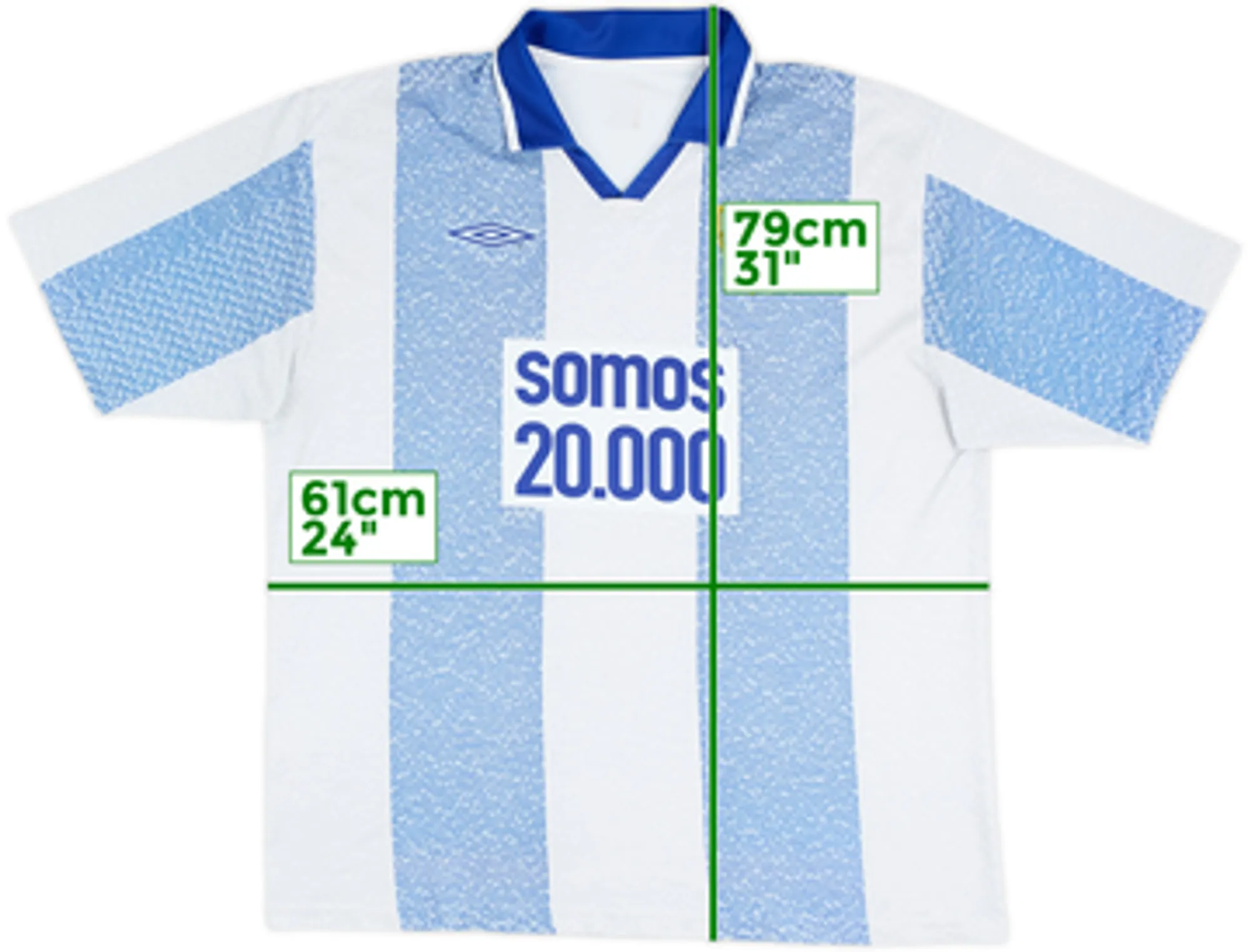 2004-05 Malaga 'Somos 20.000' Home Shirt - 6/10 - (XXL)