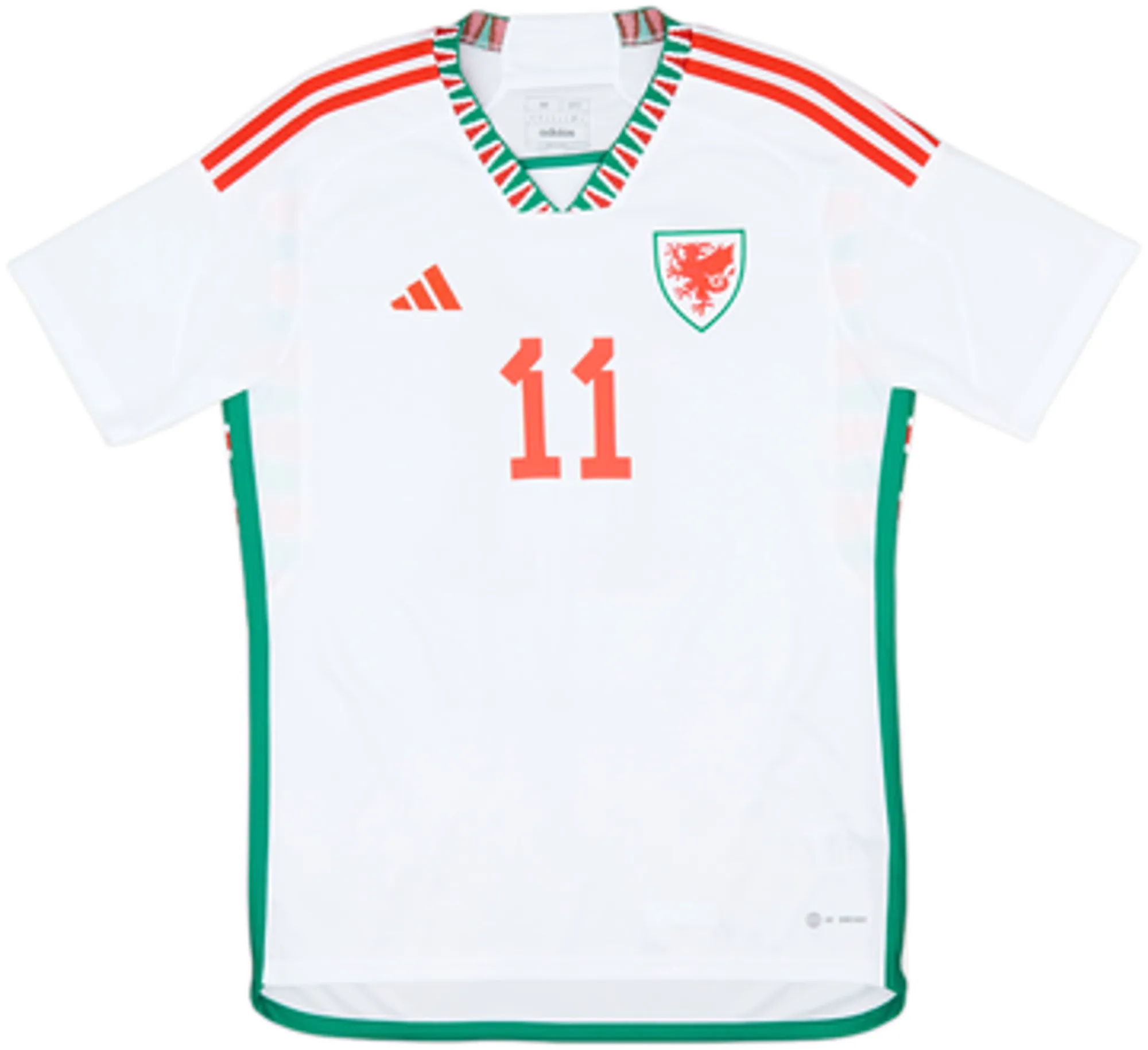 2022-24 Wales Away Shirt Bale #11 - 8/10 - (M)