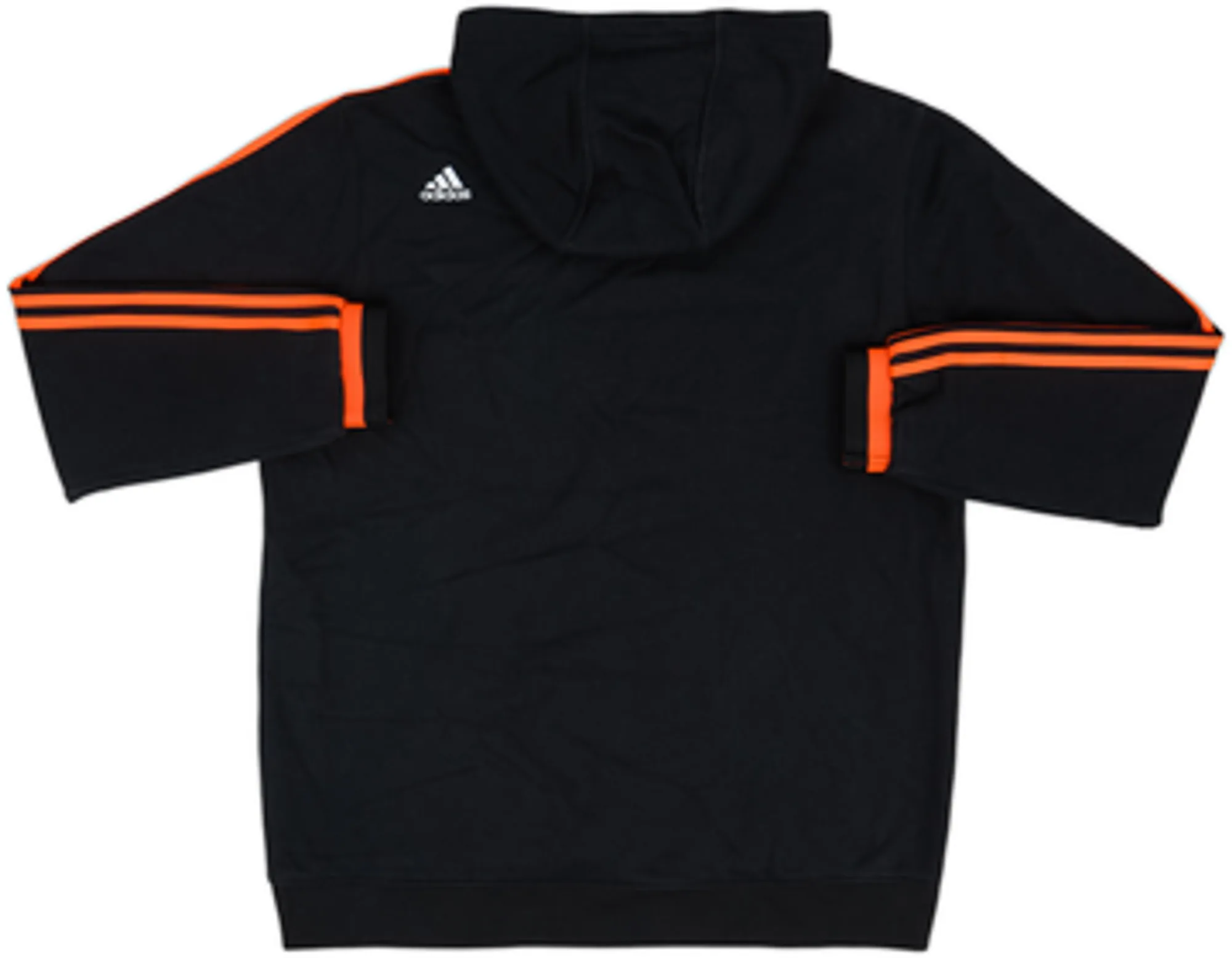 2015-16 Manchester United adidas Hooded Sweat Top - 8/10 - (S)