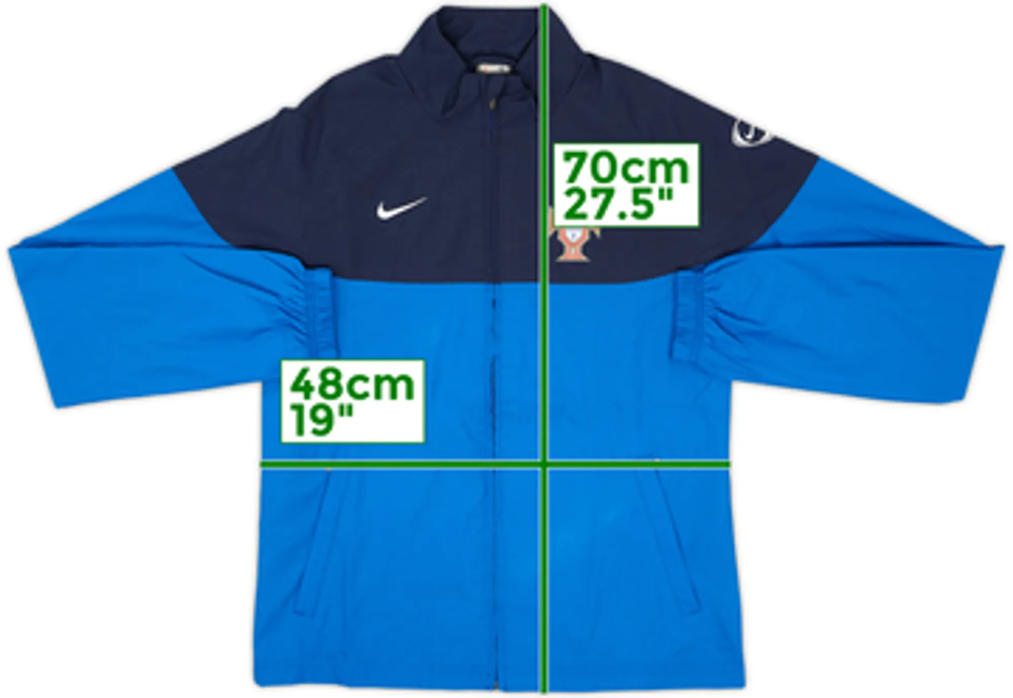 2009-10 Portugal Nike Player Issue Track Jacket - 9/10 - (Women's L)