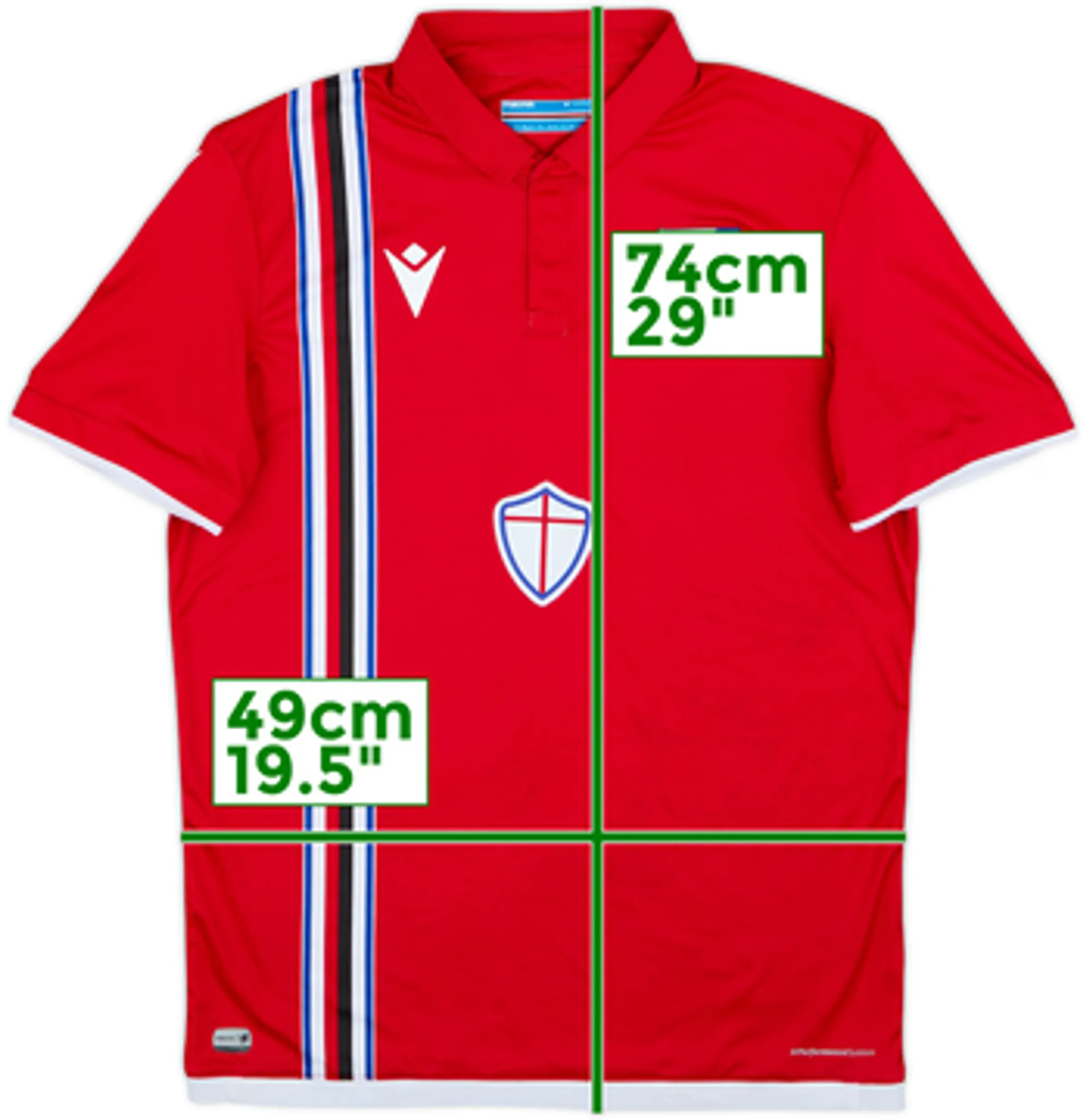 2021-22 Sampdoria Third Shirt - 9/10 - (M)