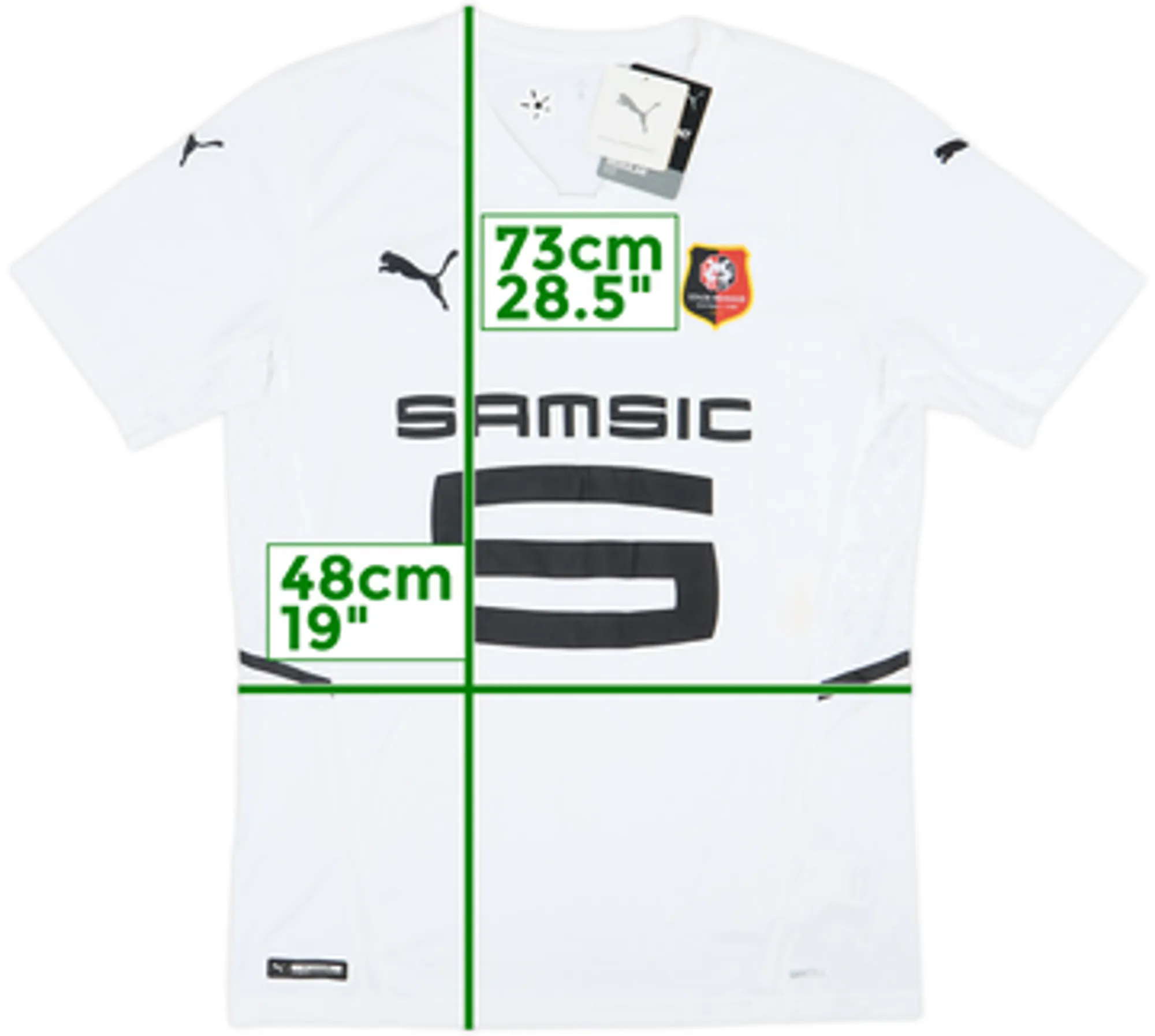 2021-22 Stade Rennais Sample Away Shirt (M)