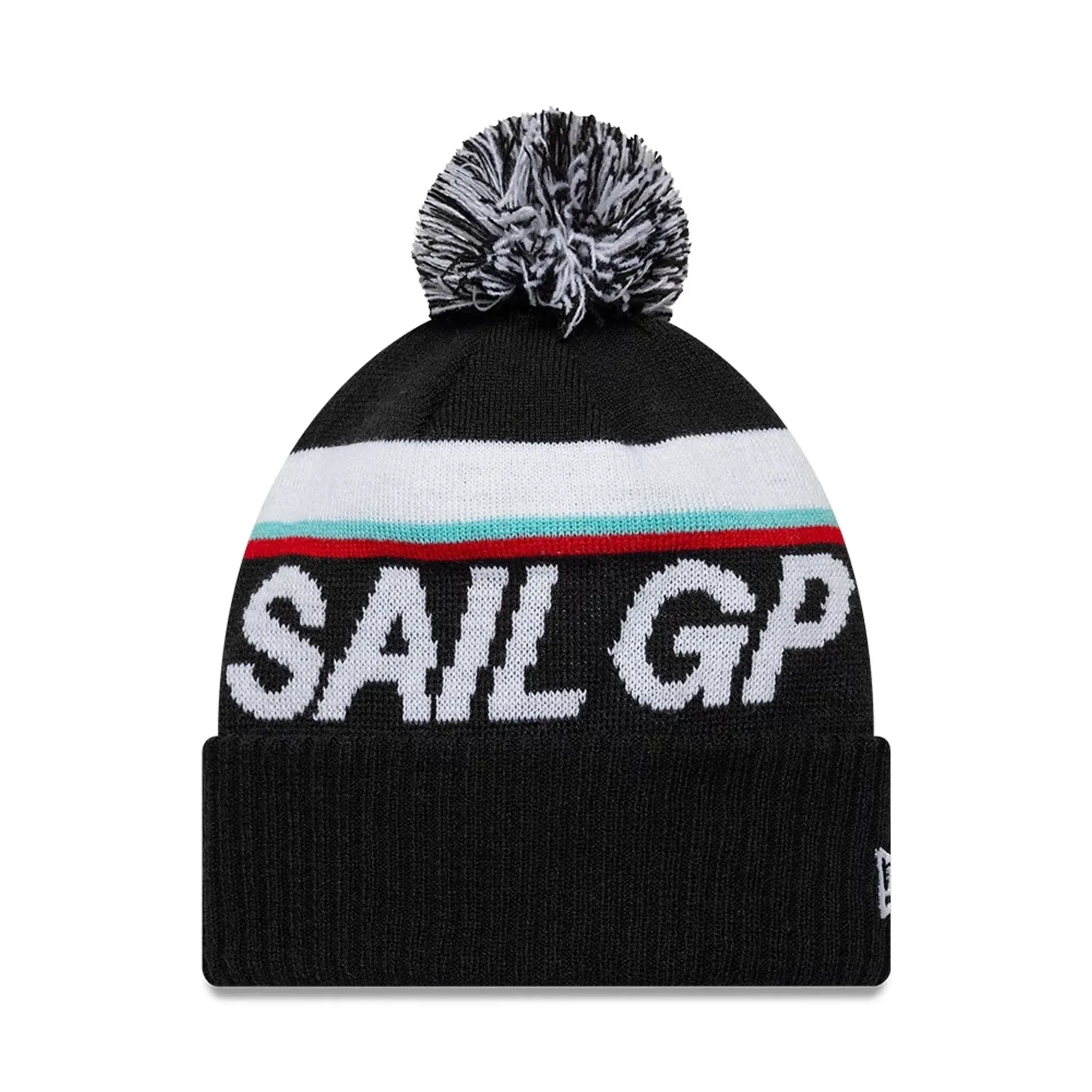 Sail GP Sport Black Cuff Knit Beanie New Era Cap adult unisex