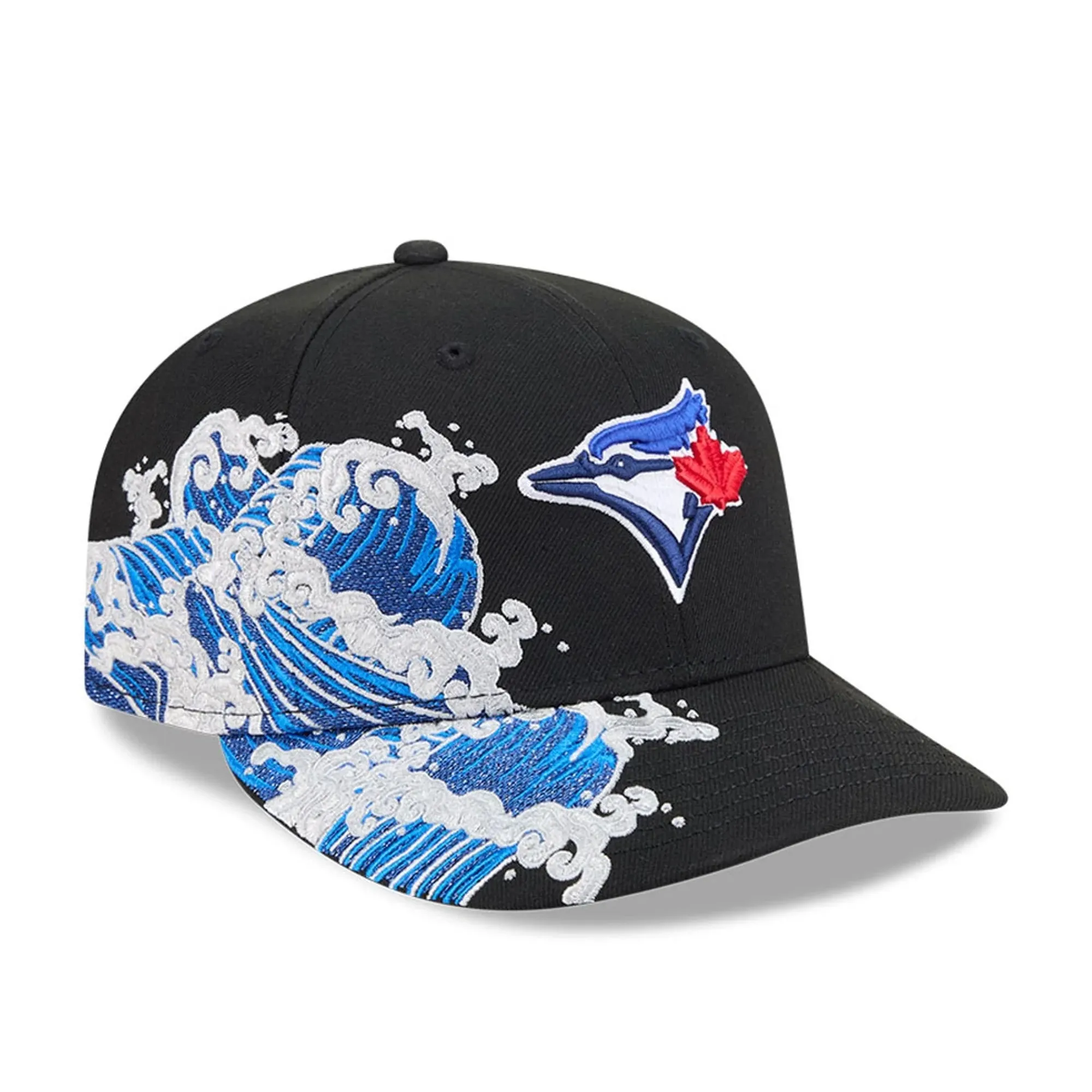 Toronto Blue Jays MLB Vissurf Black 9FIFTY Snapback Adjustable Cap New Era Cap adult unisex