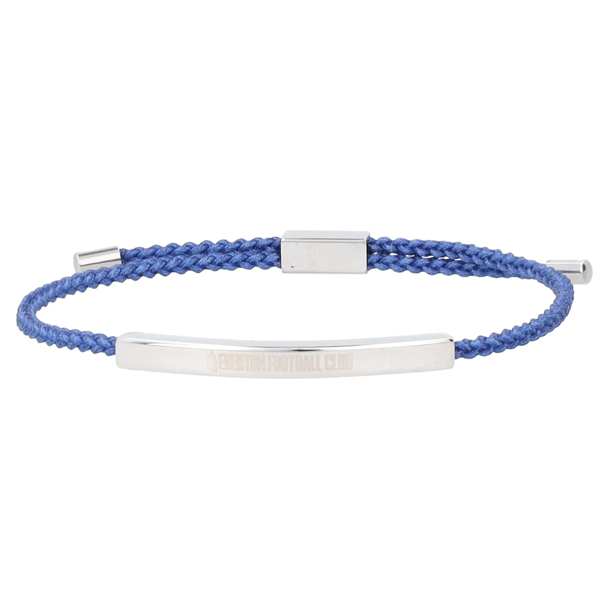 Everton Stainless Steel & Nylon Slider Bracelet