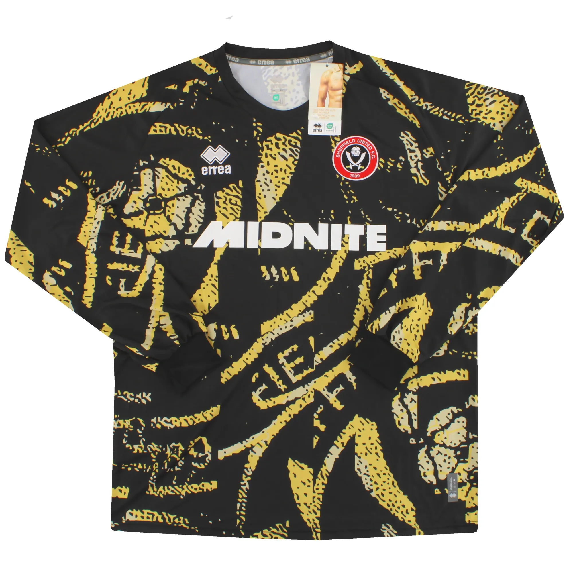2024-25 Sheffield United Errea Goalkeeper Pre-Match Shirt *w/tags* XL - Sheffield United / w/tags 