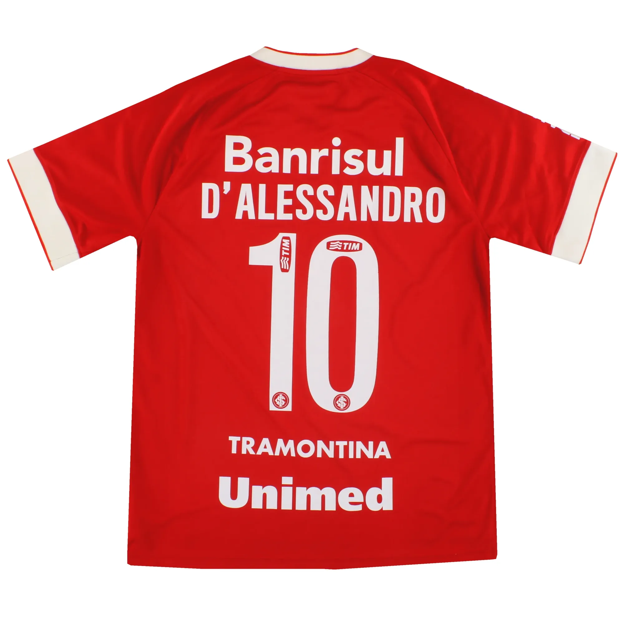 2014 S.C. Internacional Nike Home Shirt D'Alessandro #10 M - Central and South American Clubs / Excellent