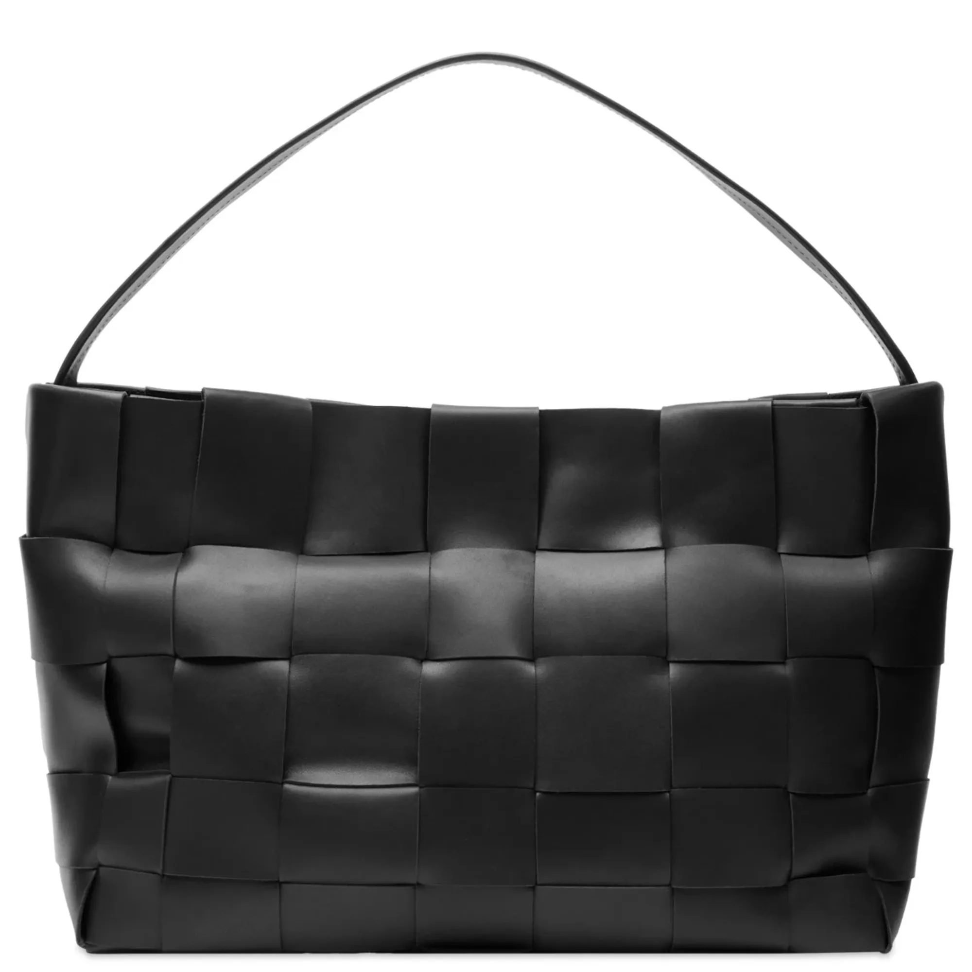 ST. Agni Women's Woven Large Tote Black