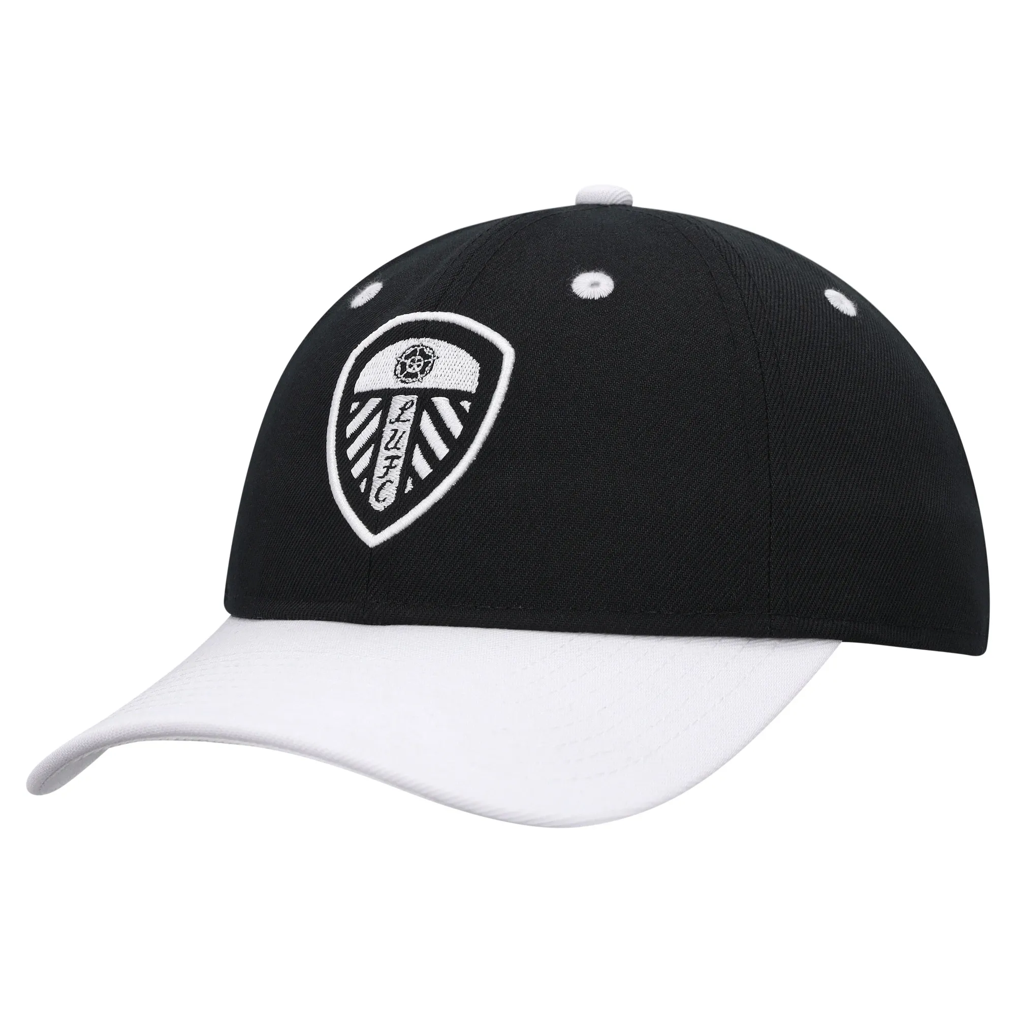 Leeds United Lifestyle Embroidered Cap - Black - Unisex
