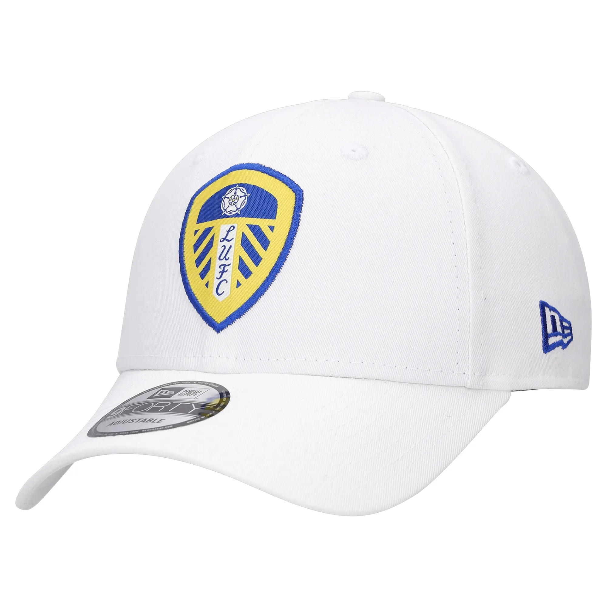 Leeds United New Era Core 9FORTY - White - Unisex