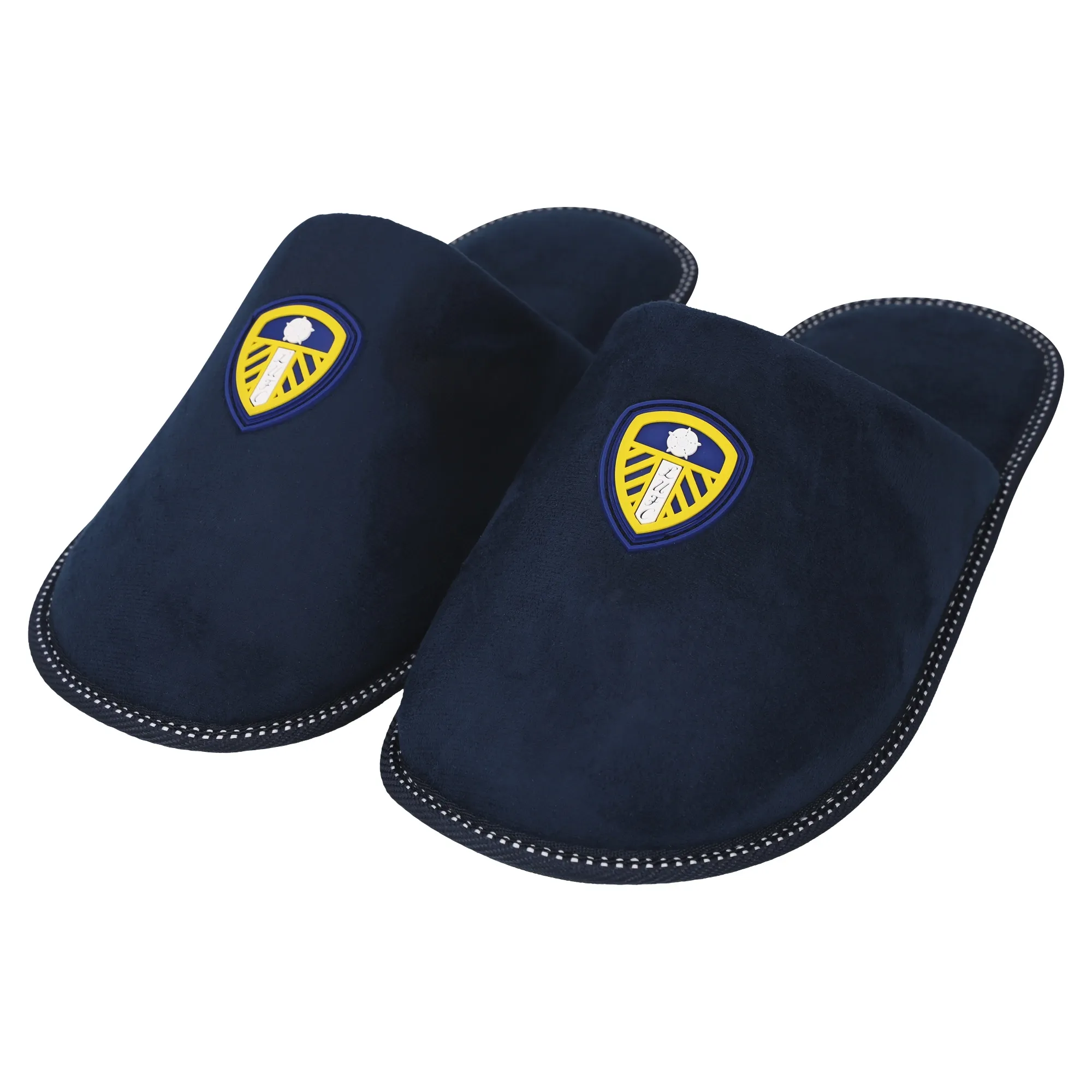 Leeds United Mule Slippers - Navy - Kids