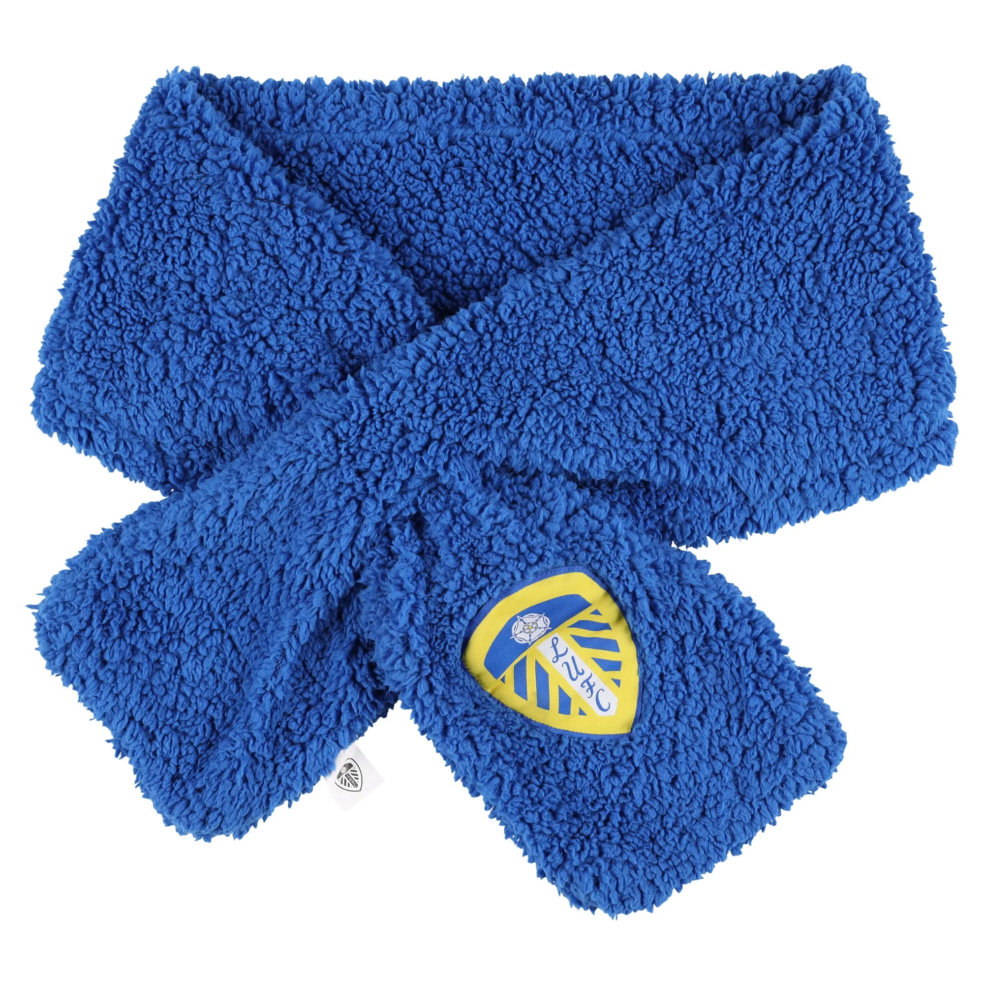 Leeds United Super Soft Sherpa Bar Scarf