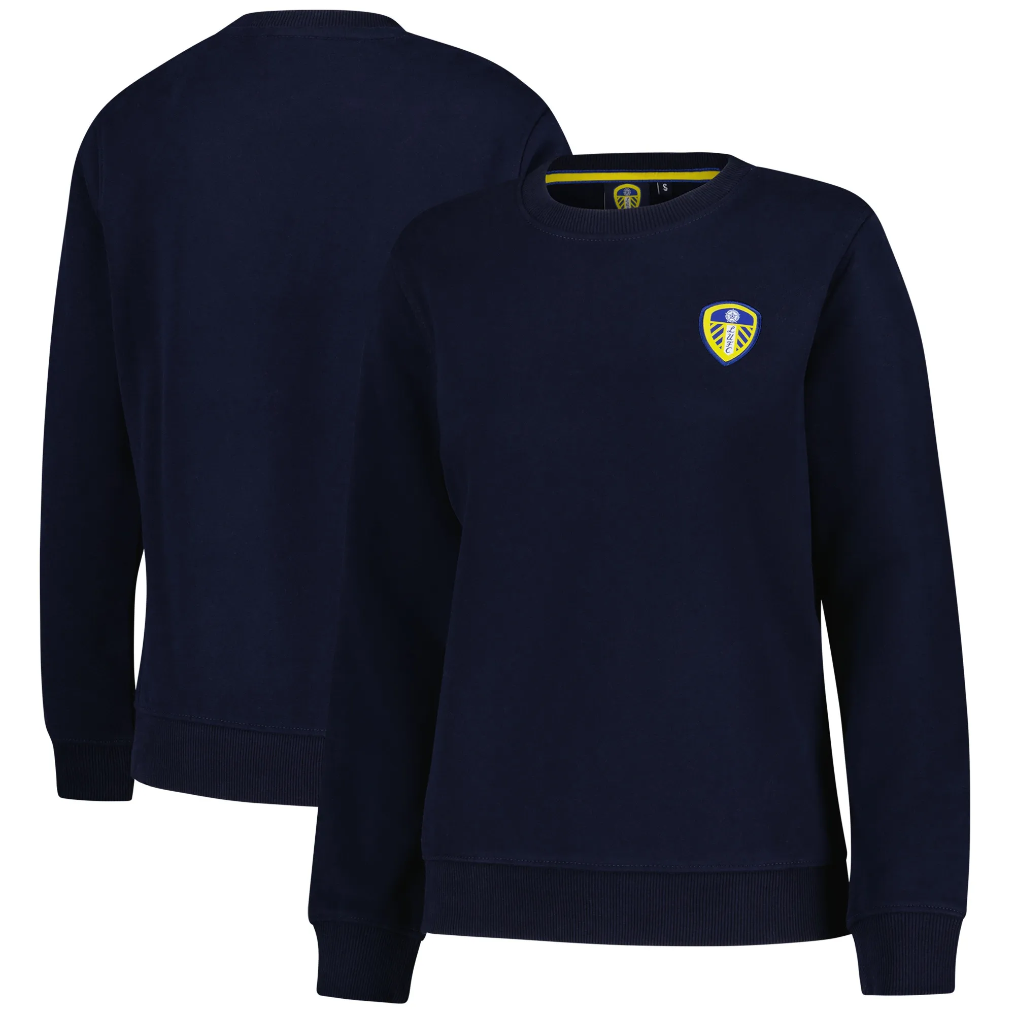 Leeds United Essentials Sweatshirt - Navy - Womens