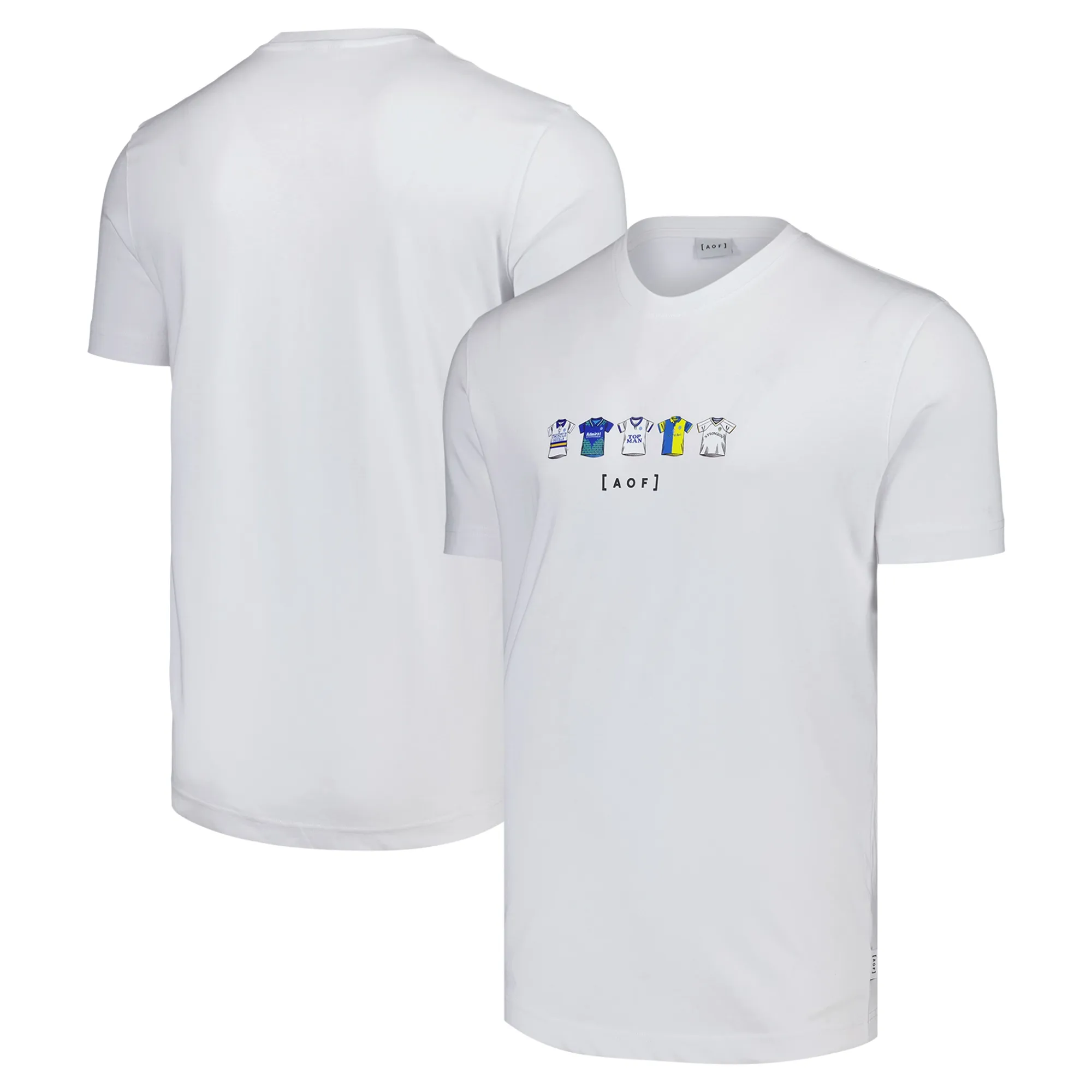 Leeds United x Art of Classics T-Shirt - White - Unisex