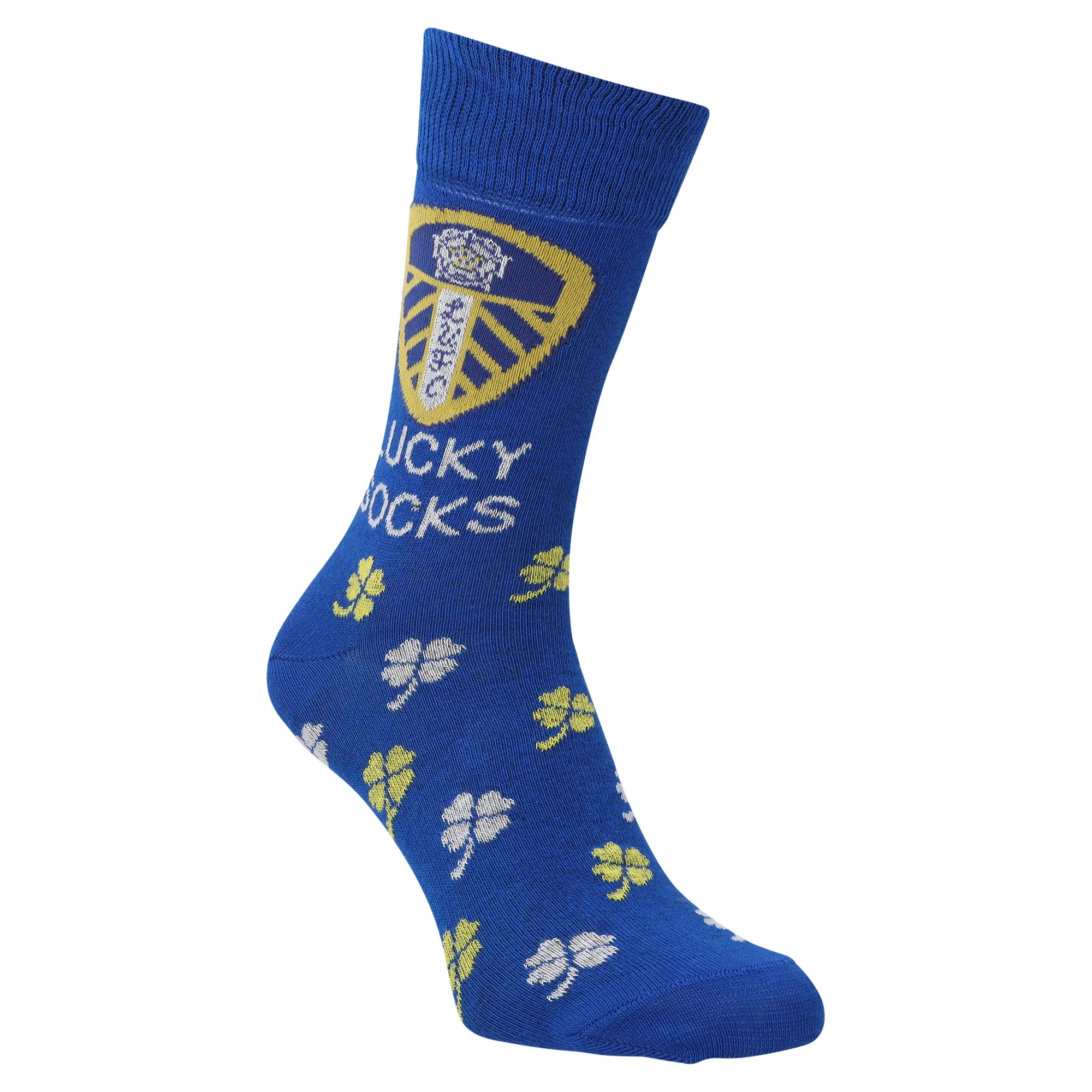 Leeds United Lucky Socks - Blue - Adults