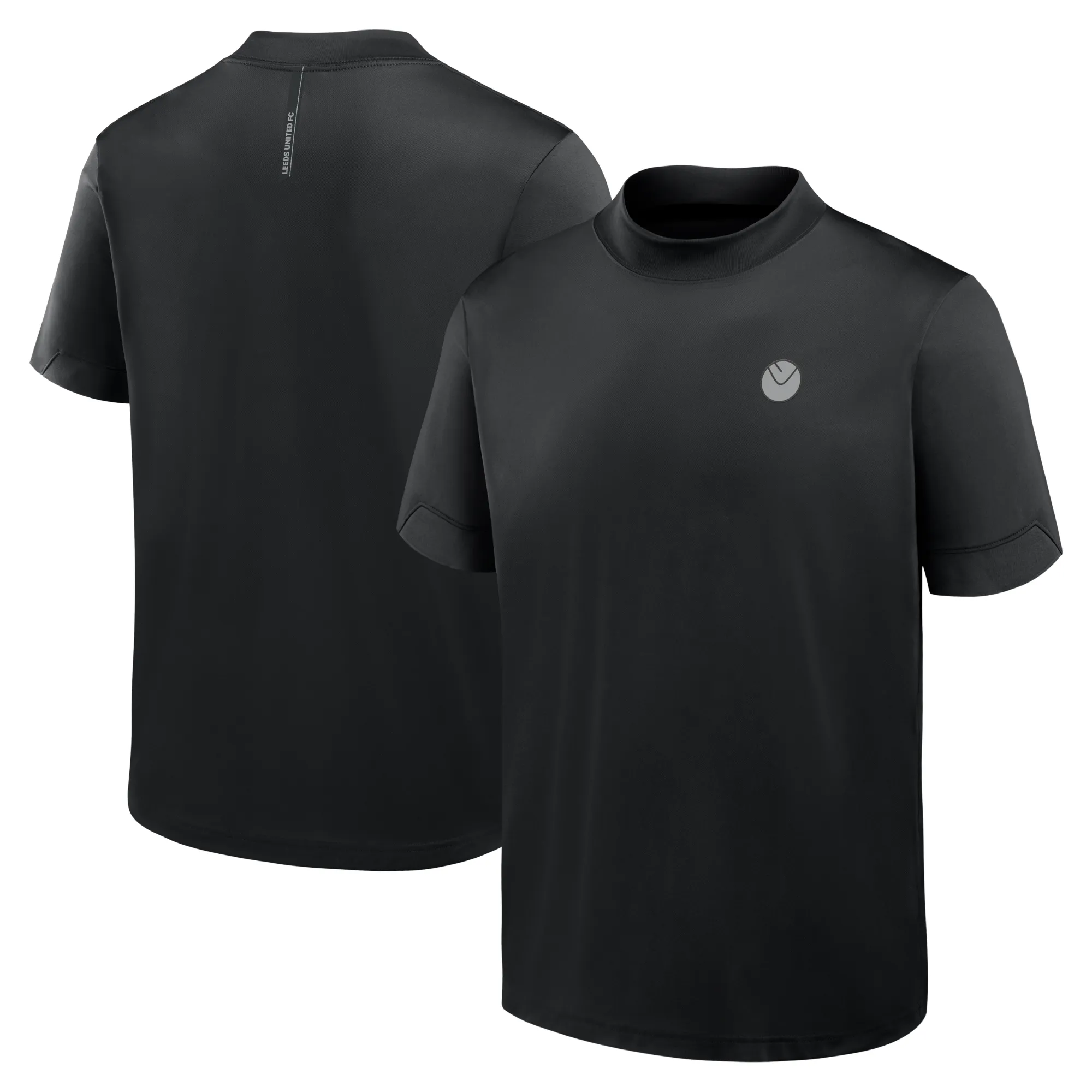 Leeds United T-Shirt - Black - Mens