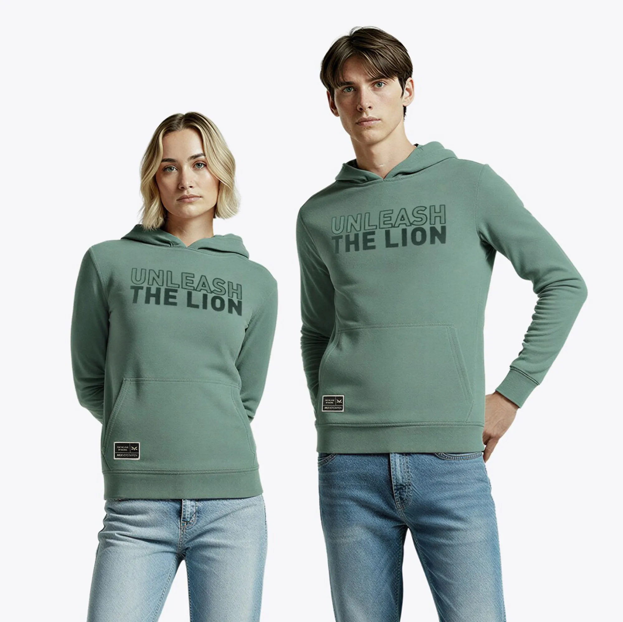 Max Verstappen Unleash The Lion Hoodie - Green