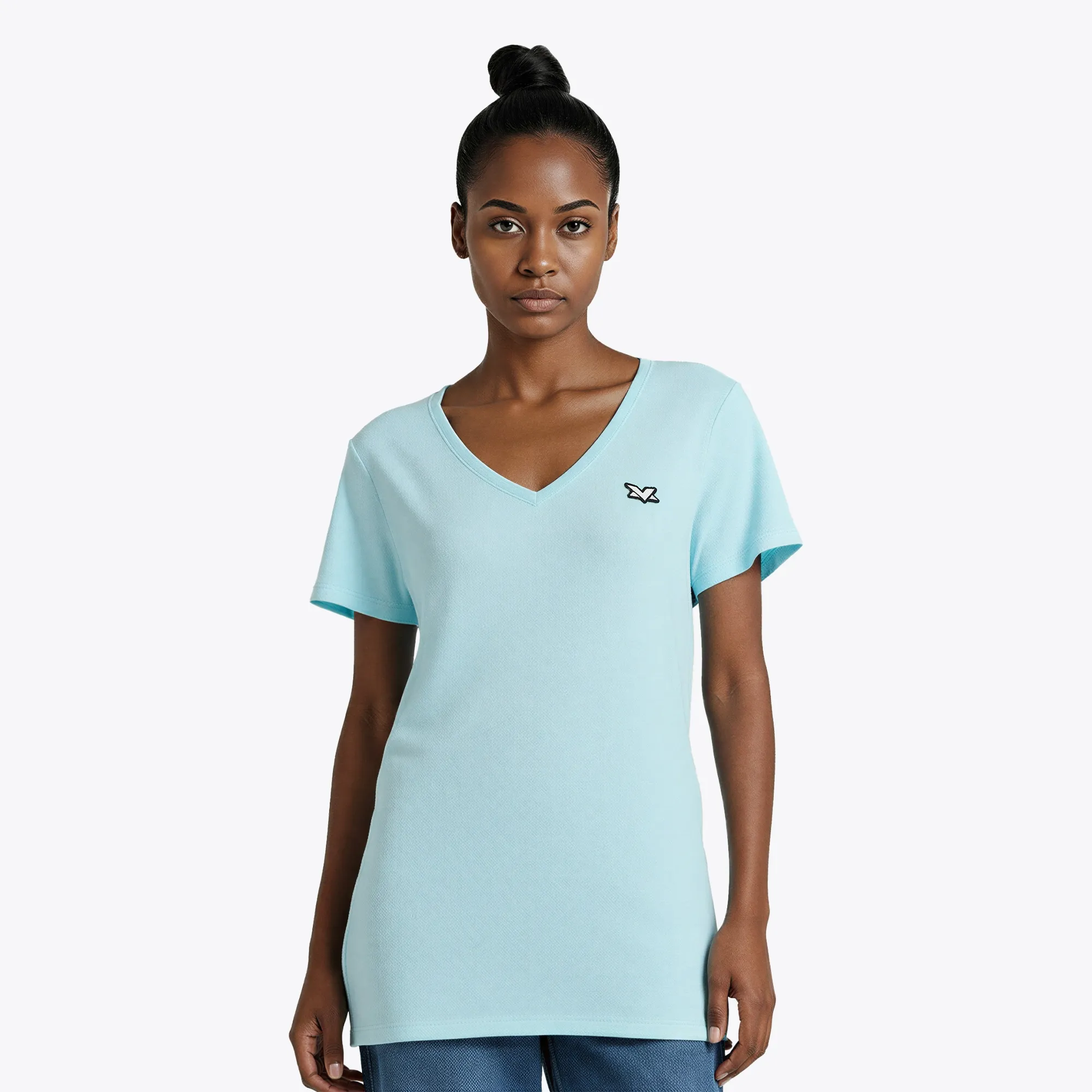 MV Official Essentials T-Shirt - Sky - Womens