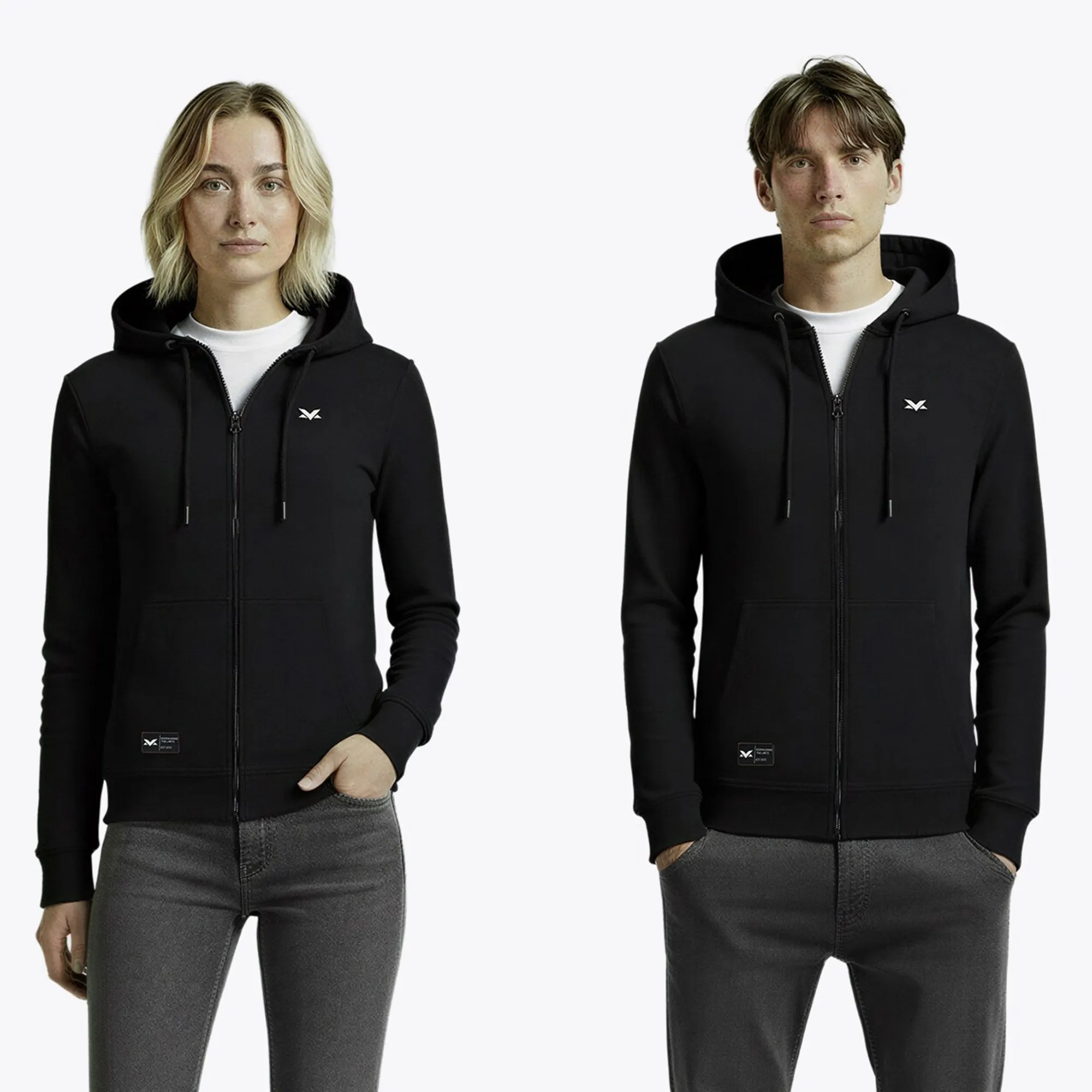 MV Official Essentials Zip Hoodie - Black